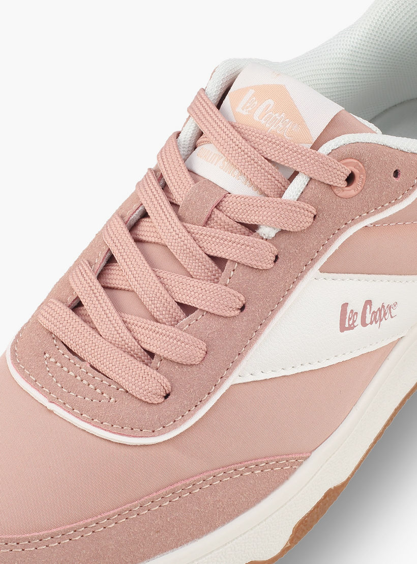 Lee Cooper Women Colourblock Lace-Up Ankle Sneakers-women-shoes-sneakers-image-4