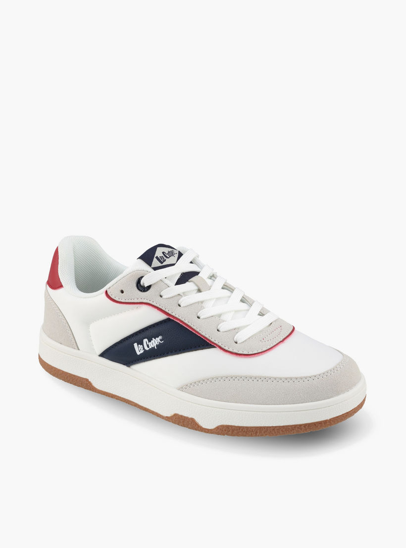 Lee Cooper Women Colourblock Lace-Up Ankle Sneakers-women-shoes-sneakers-image-2