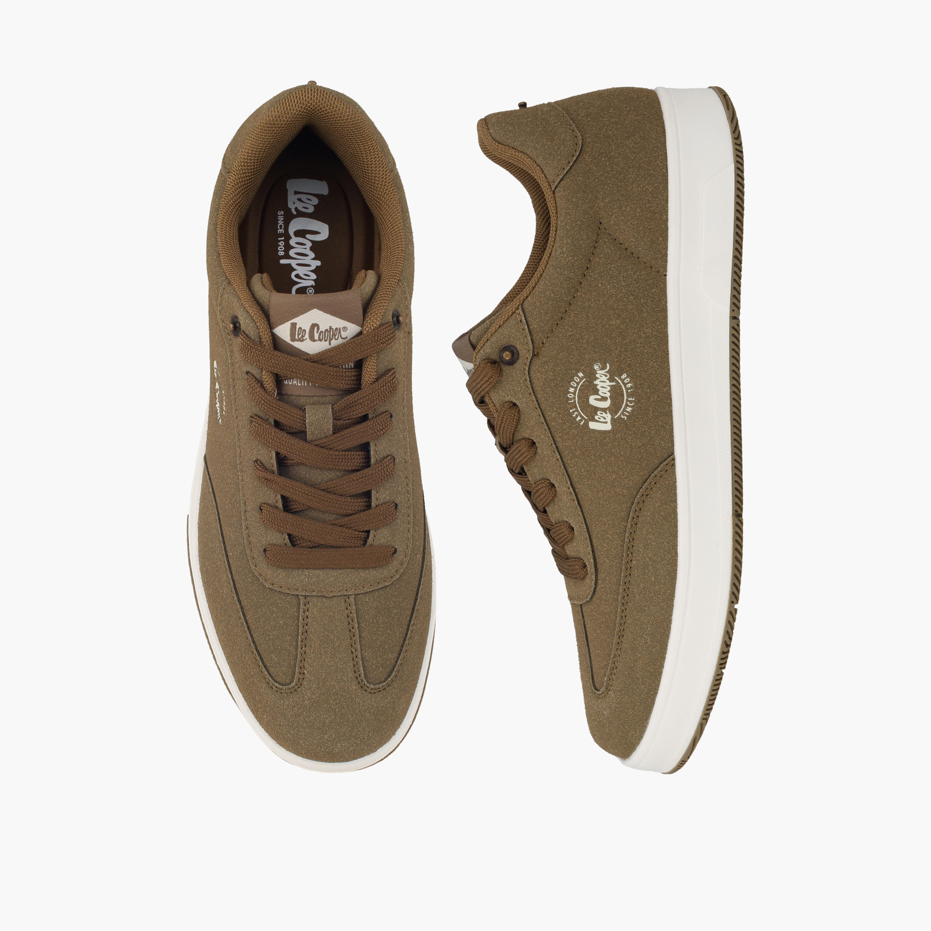 Lee Cooper Women Faux Fur Lace-Up Ankle Sneakers-women-shoes-sneakers-image-1