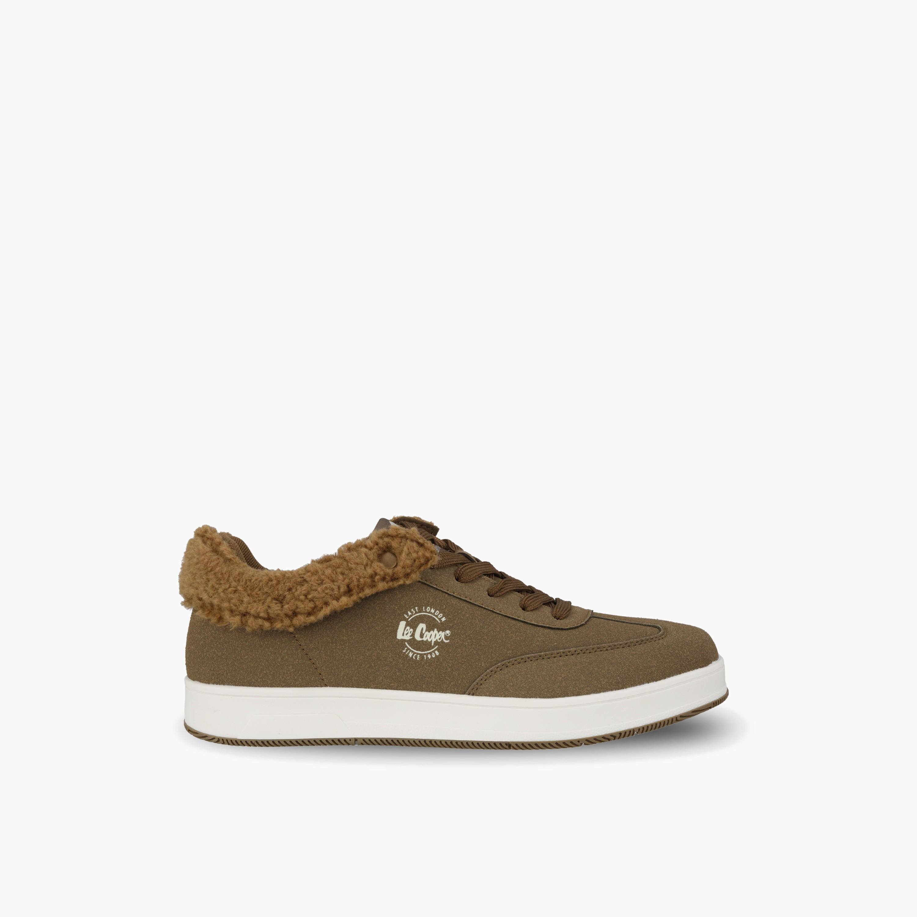 Lee Cooper Women Faux Fur Lace-Up Ankle Sneakers-women-shoes-sneakers-image-3