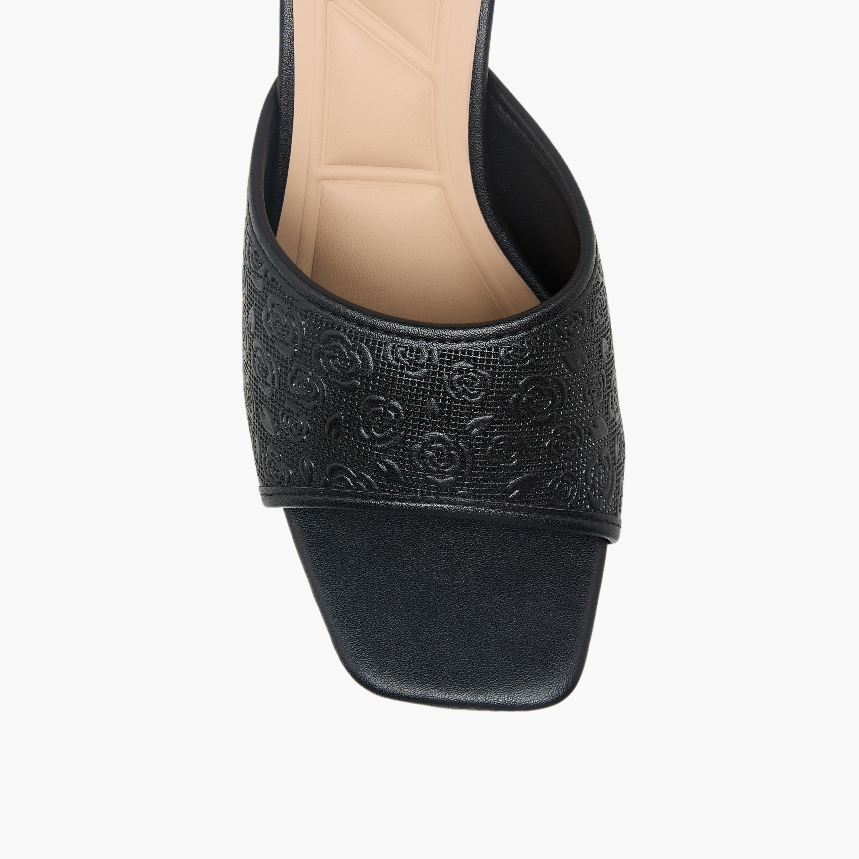 صندل بملمس زهور بارز وكعب مدبب من فلورا بيلا-women-shoes-sandals-heeled-image-5