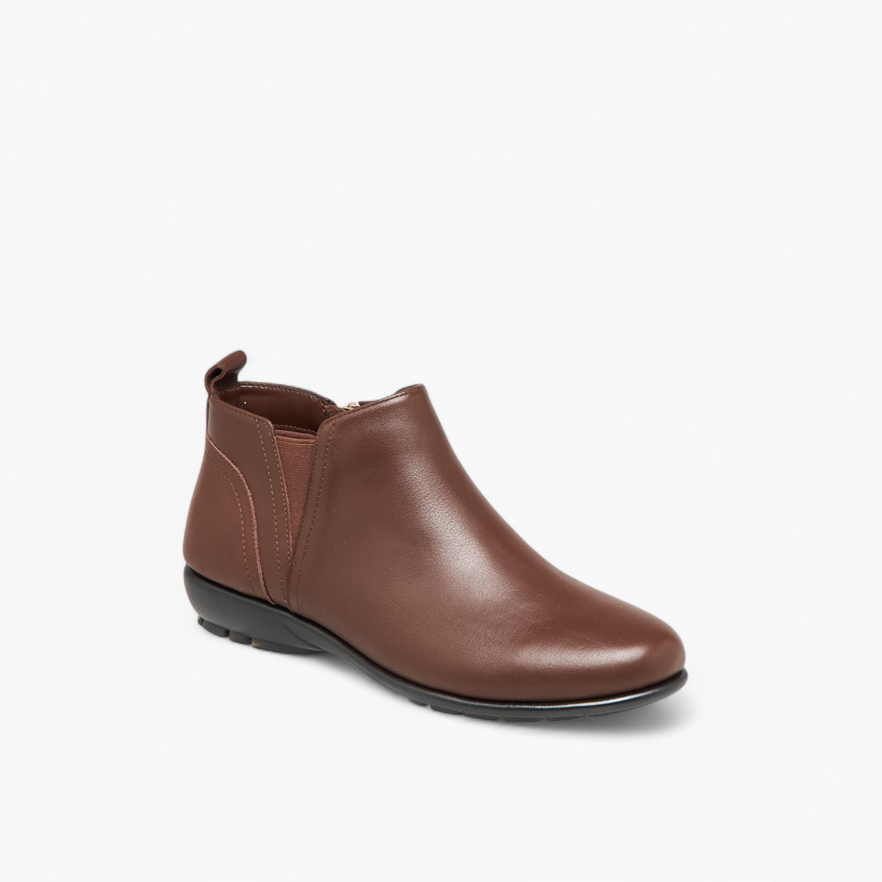 بوت بارز الملمس سهل الارتداء بكعب سميك من لو كونفورت-women-shoes-boots-image-2