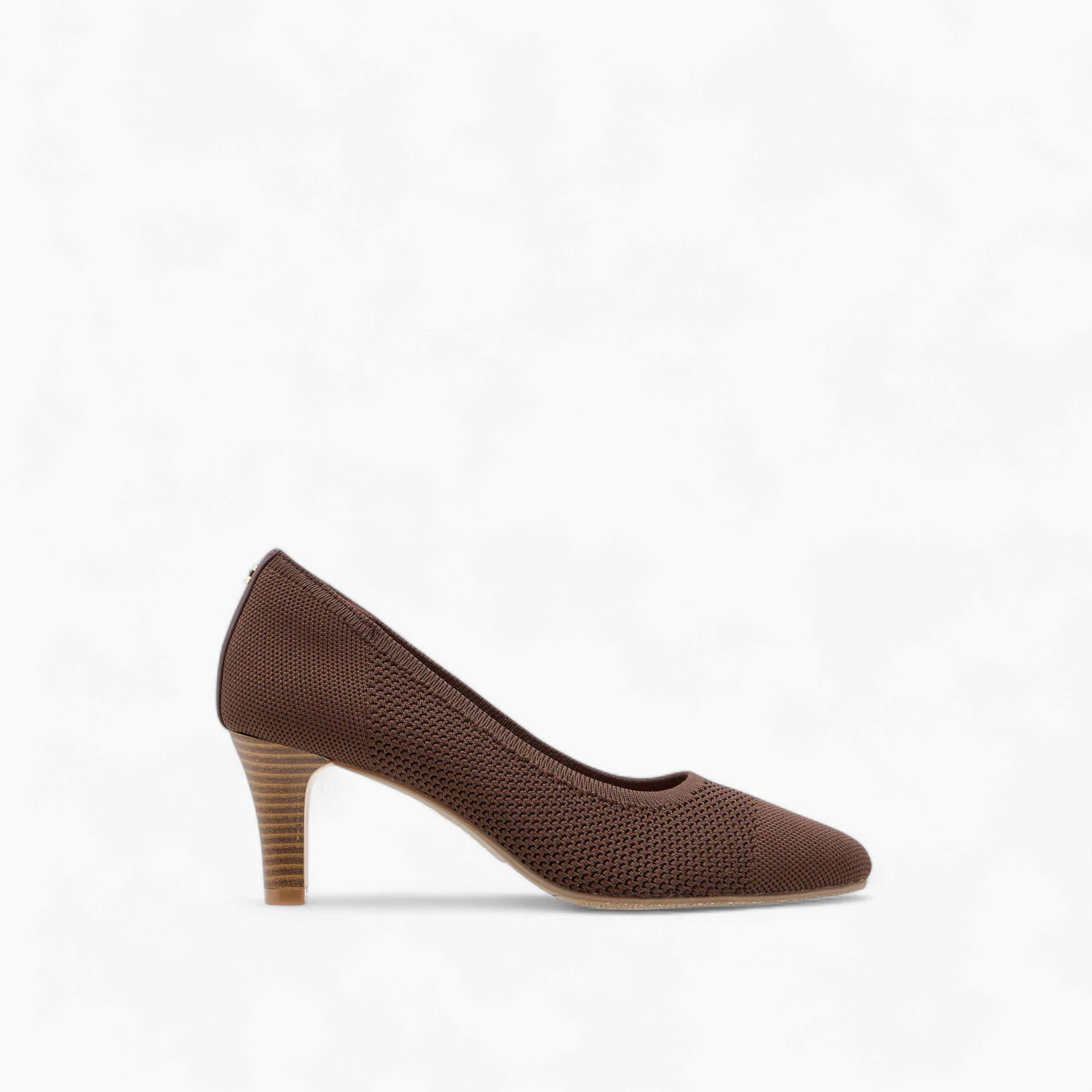 Le Confort Flyknit Textured Slip-On Pumps with Cone Heels-women-shoes-heels-image-3