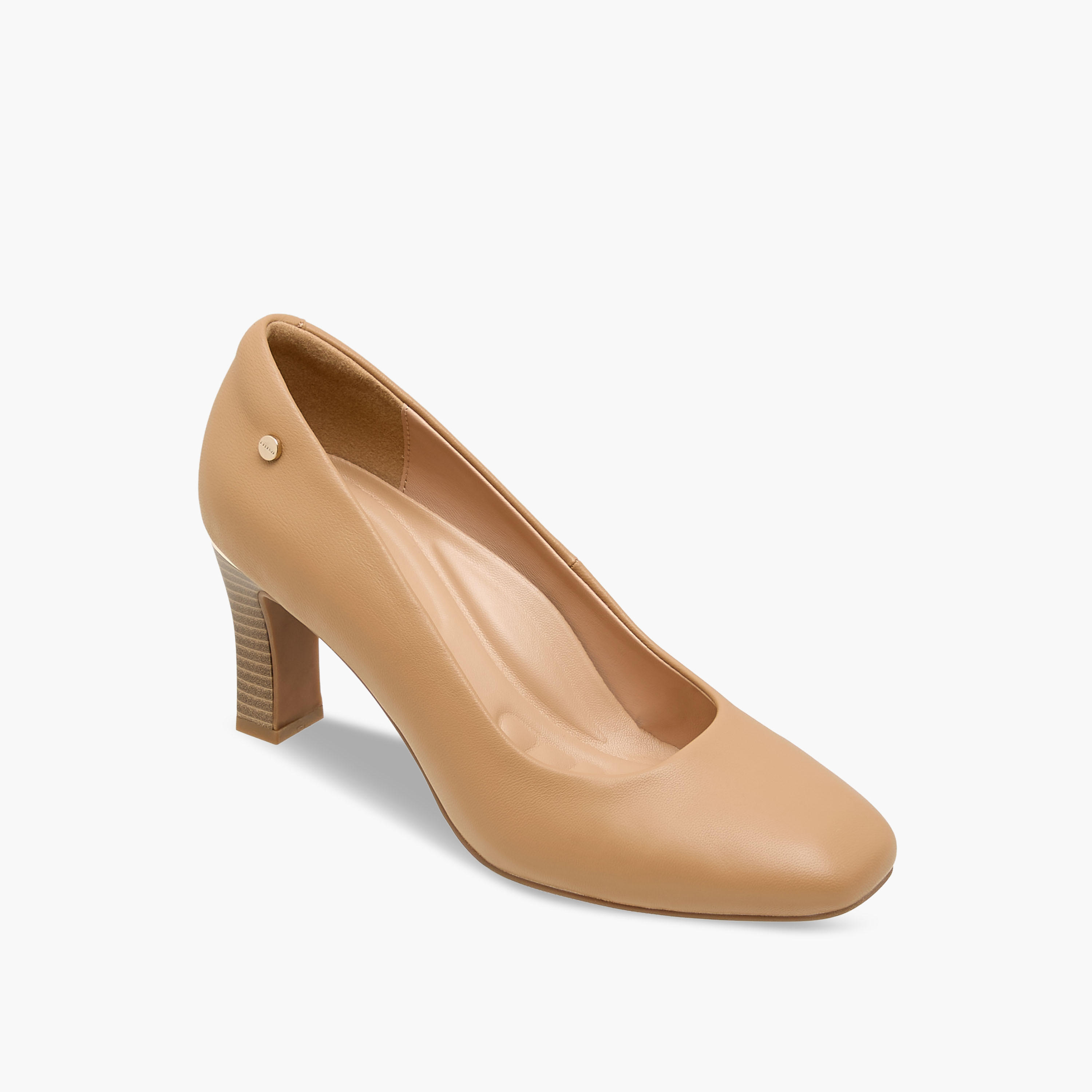 حذاء جلد بكعب سميك من سيليست-women-shoes-heels-image-2