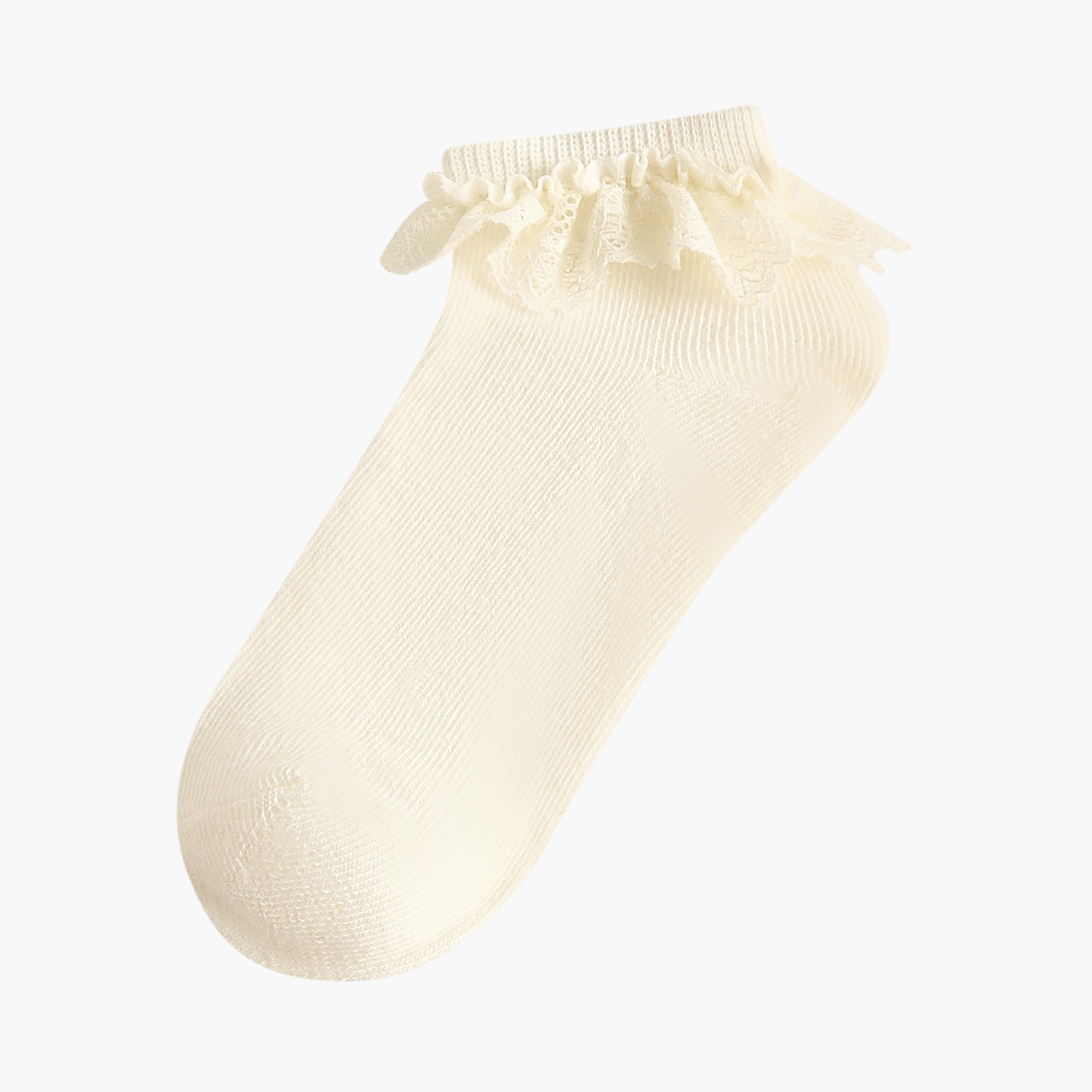 Pack of 3 Celeste Girls Socks Ankle Length Assorted Design-girls-accessories-socks-image-2