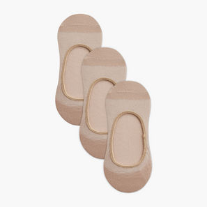 Shoemart Solid No Show Socks - Set of 3-women-image-1