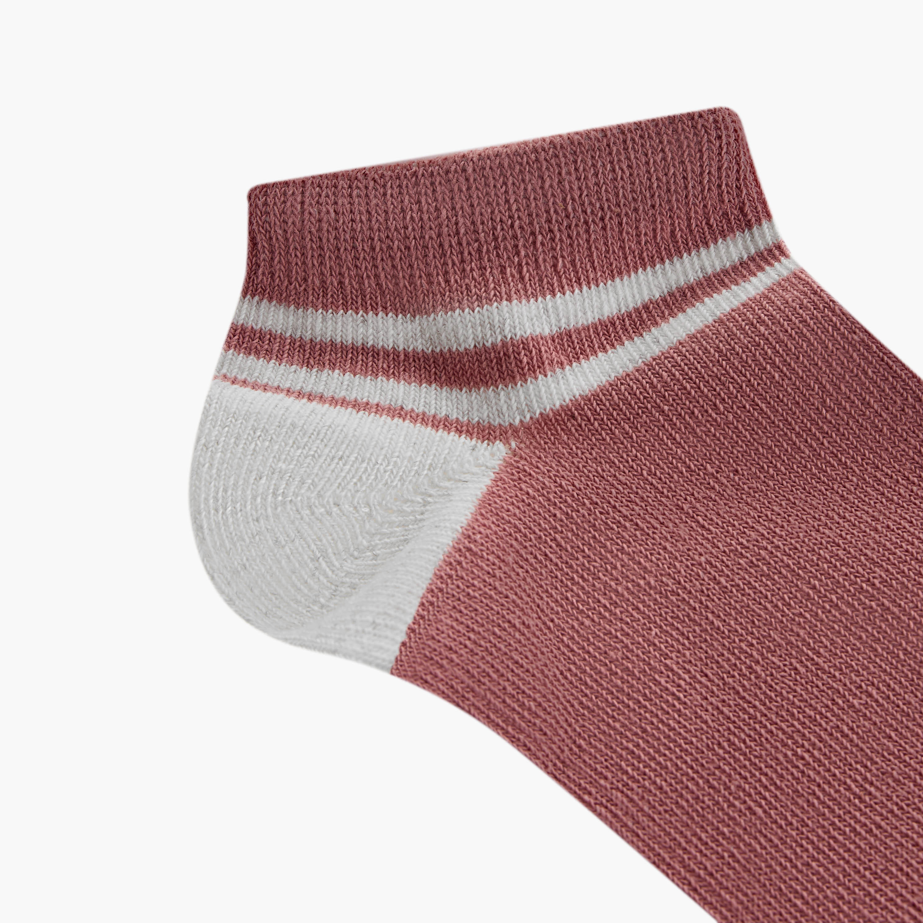 Flora Bella Colourblock Ankle Length Socks - Set of 5-girls-accessories-socks-image-5