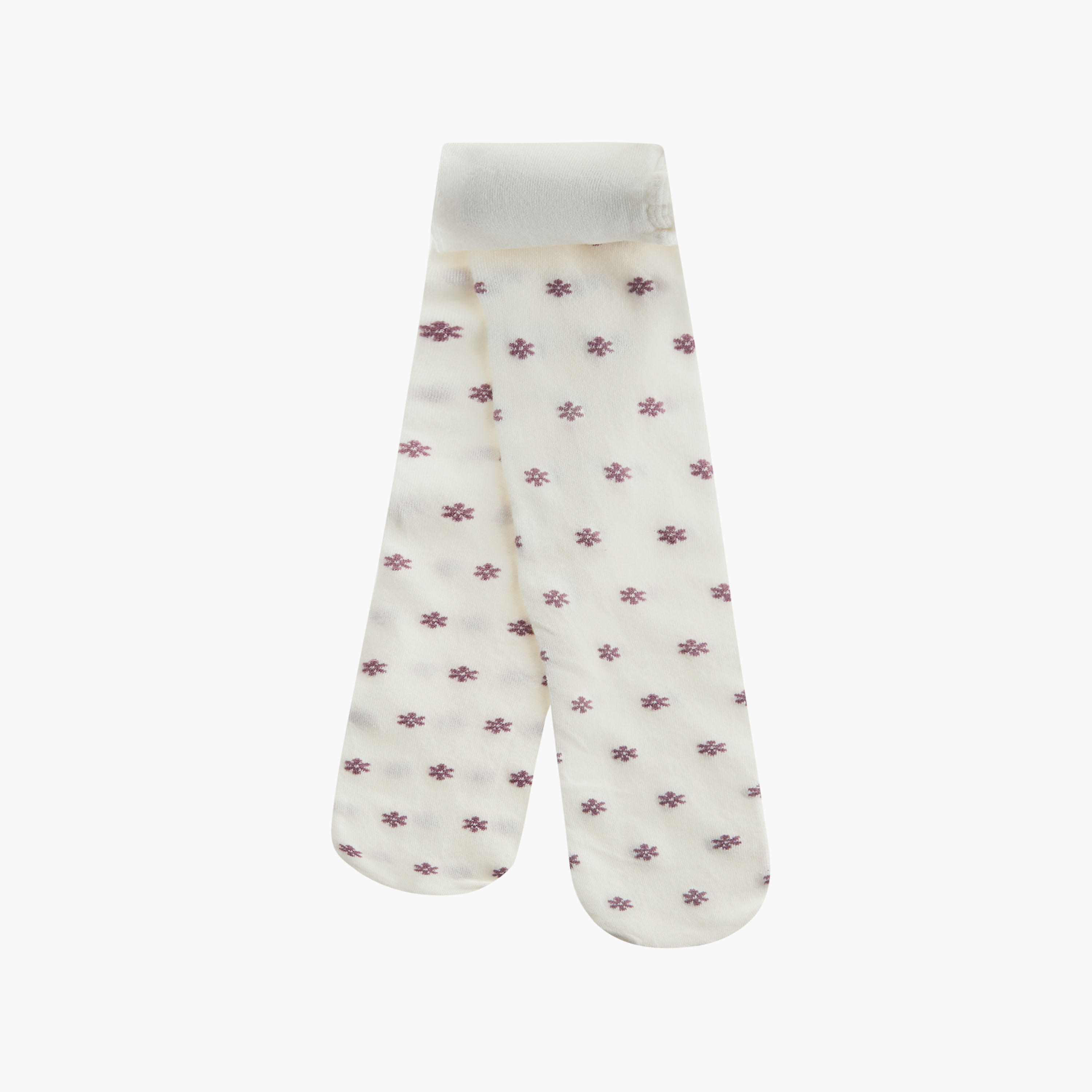 Little Missy Girls Tights with Elasticated Waistband- Set of 2-girls-accessories-socks-image-3