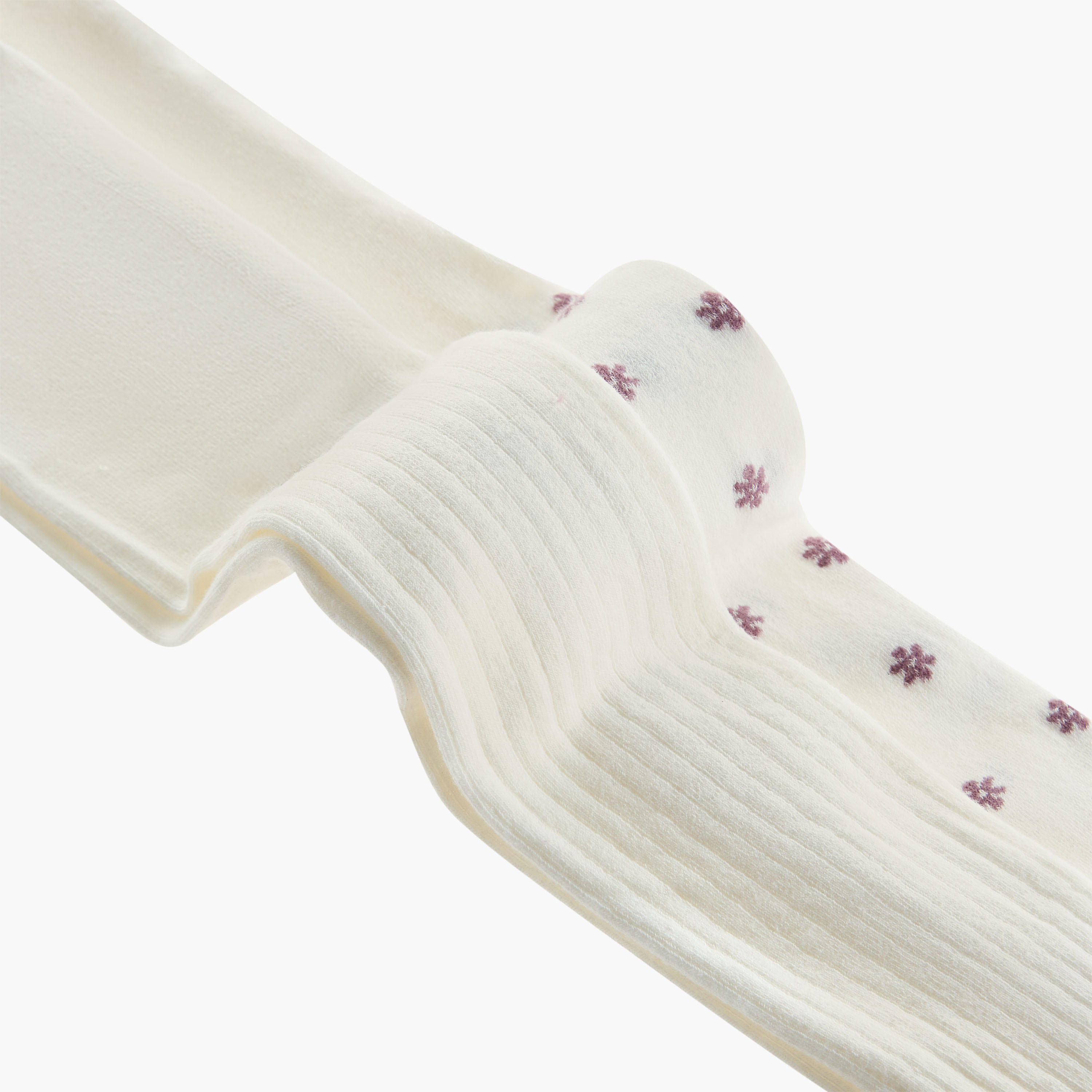 Little Missy Girls Tights with Elasticated Waistband- Set of 2-girls-accessories-socks-image-4