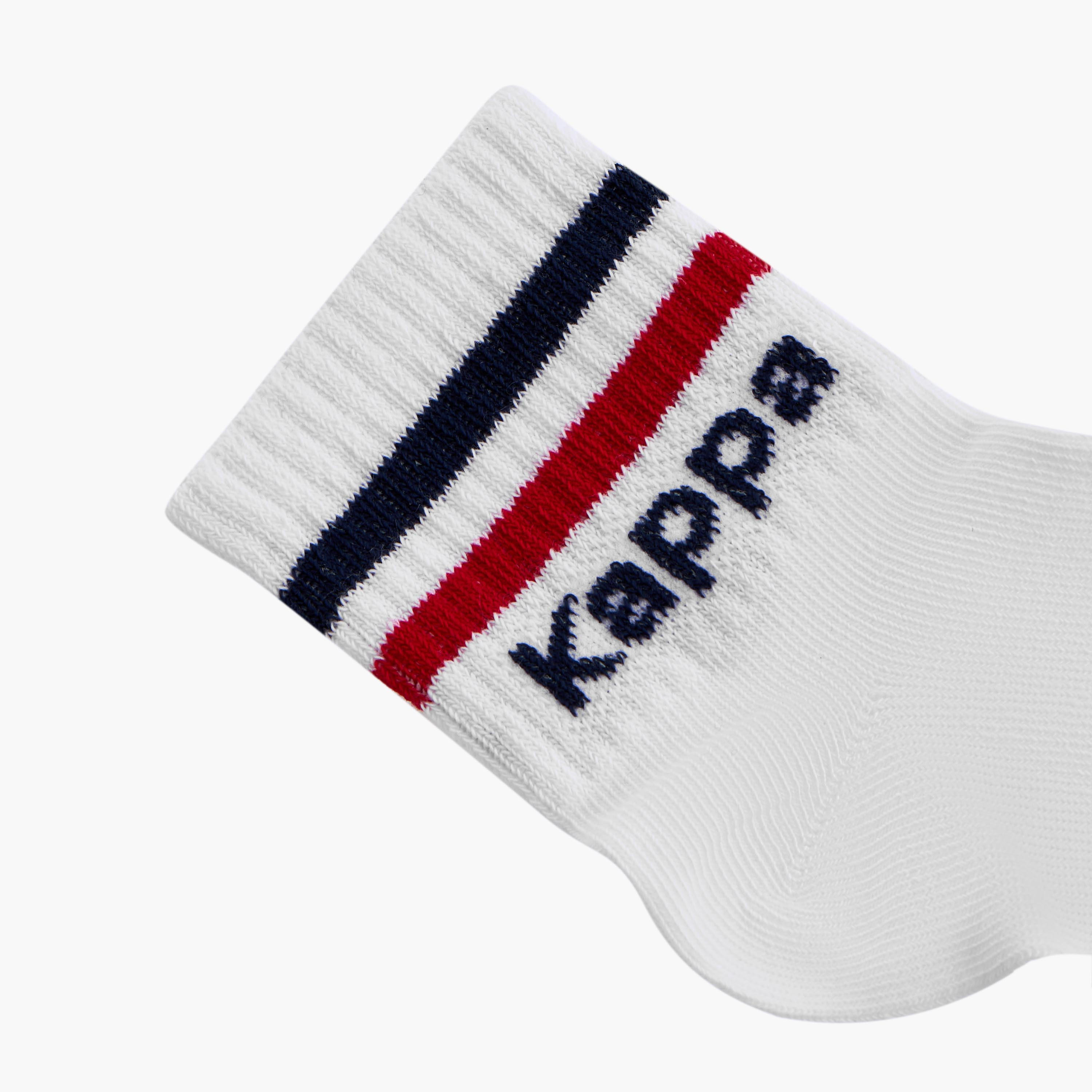 طقم جوارب رياضية غير وبرية 5 أزواج بطبعات الشعار من كابا-girls-accessories-socks-image-5