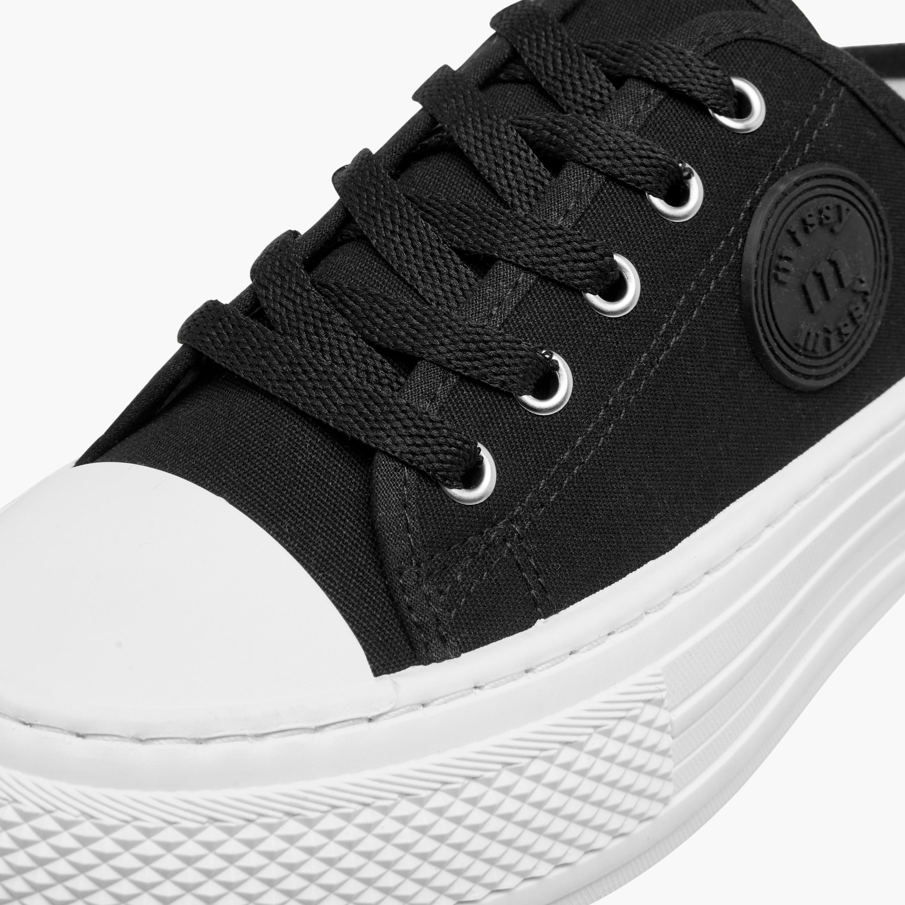 Missy Logo Applique Slip-On Sneakers with Lace Detail-women-shoes-sneakers-image-5