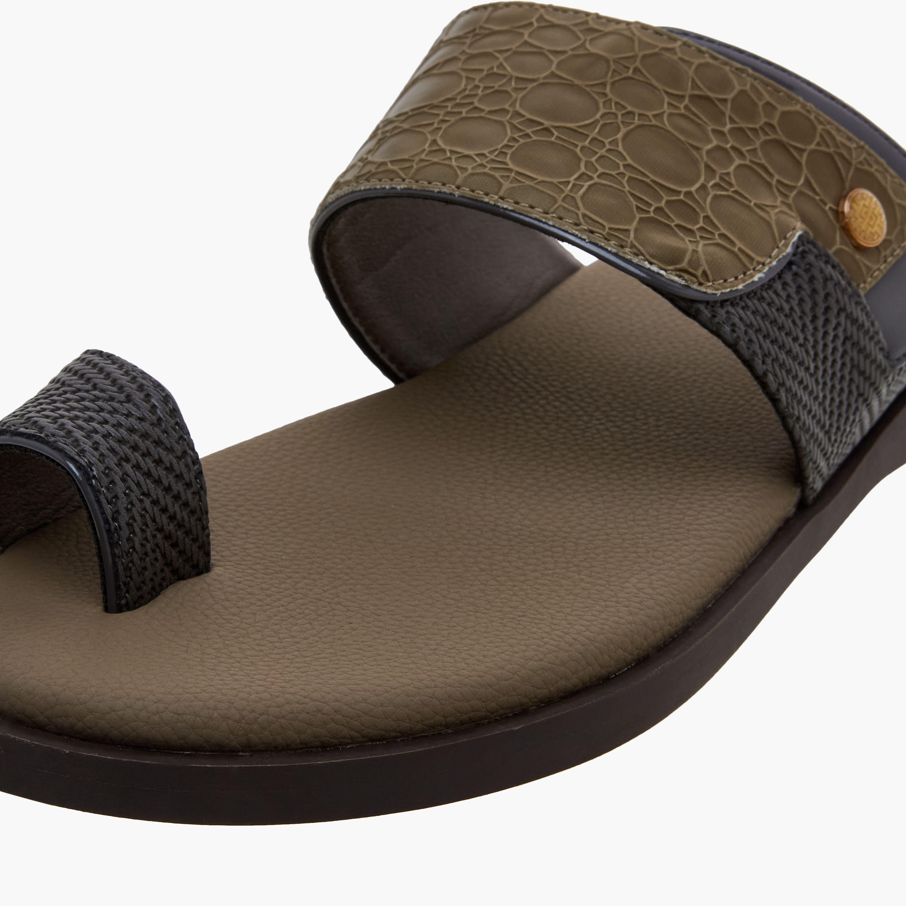 Al Waha Men Toe Loop Arabic Sandals-men-shoes-sandals-image-4