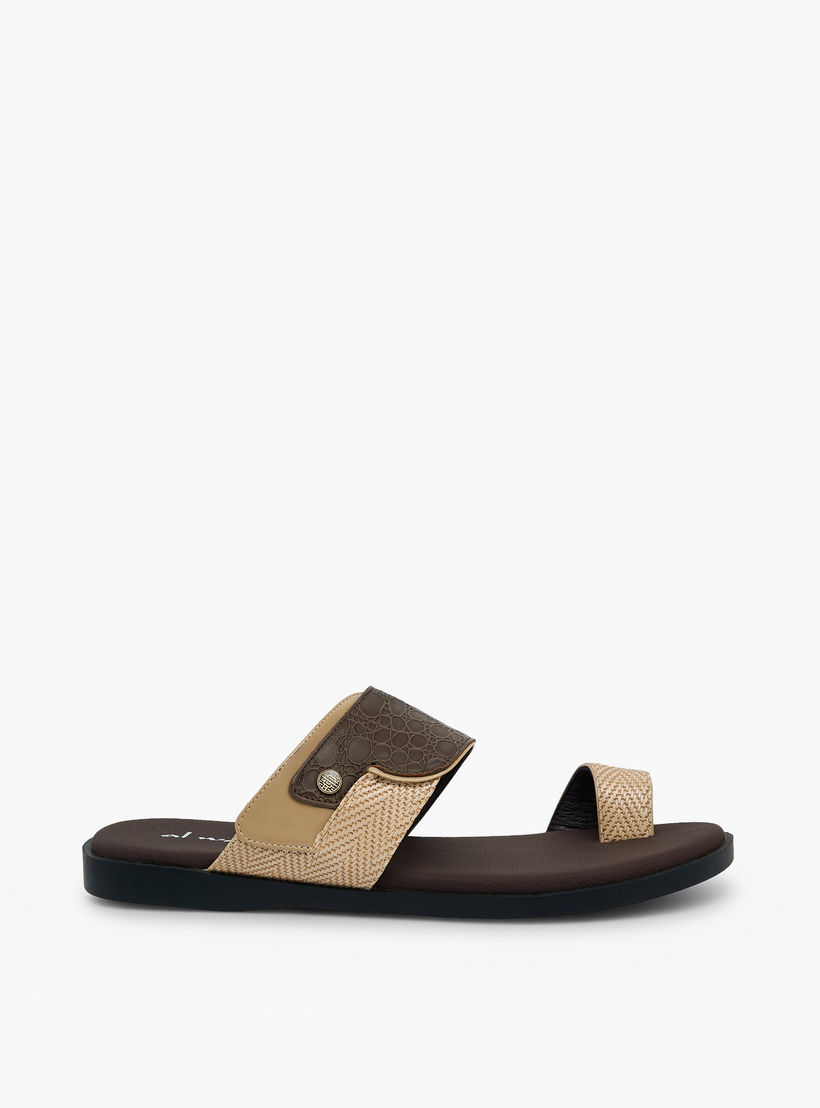 صندل عربي بحلقة إصبع للرجال من الواحة-men-shoes-sandals-image-3