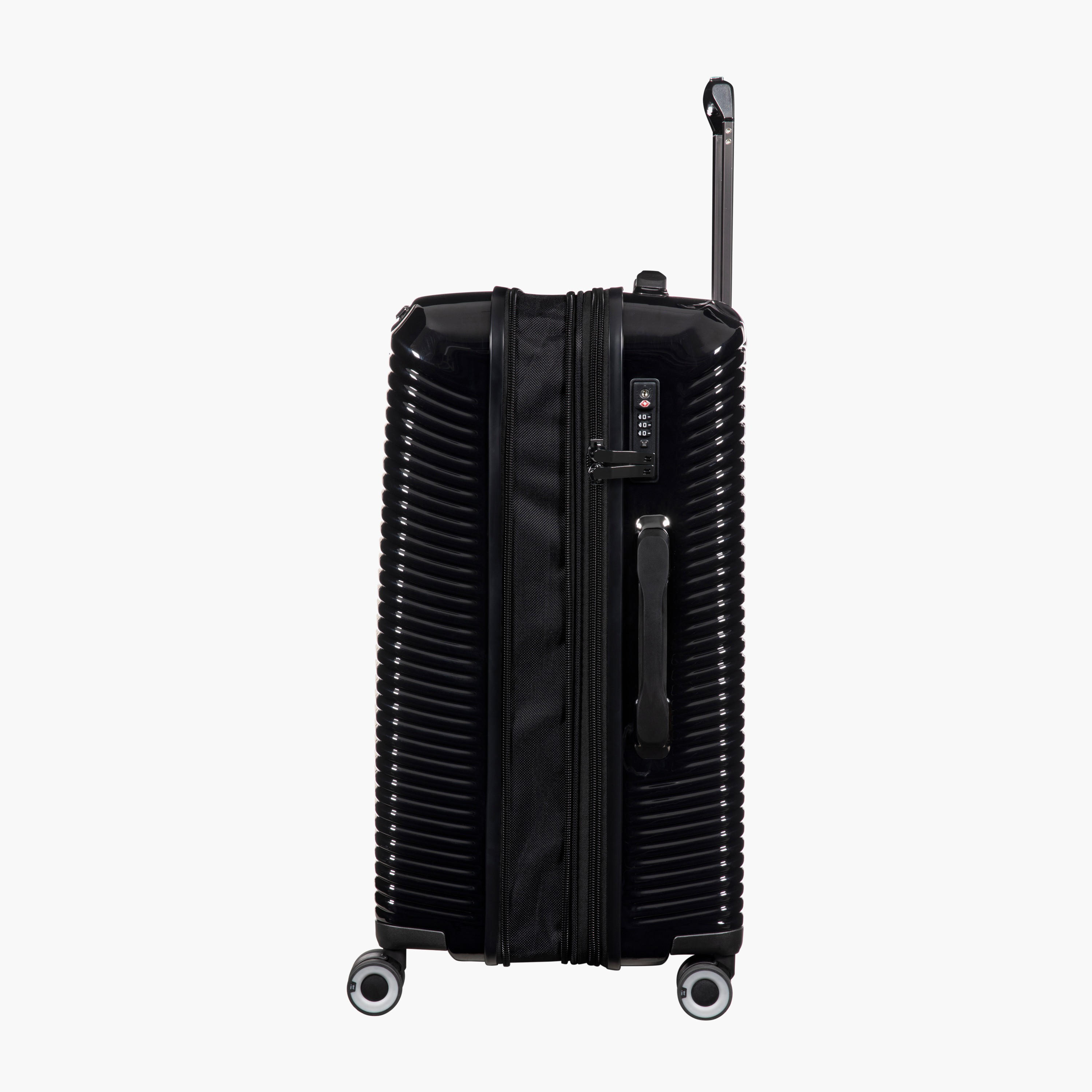IT Textured Hardcase Luggage Trolley with Retractable Handle - 20 inches Cabin Bag-travel-luggagesandbags-luggage-image-4