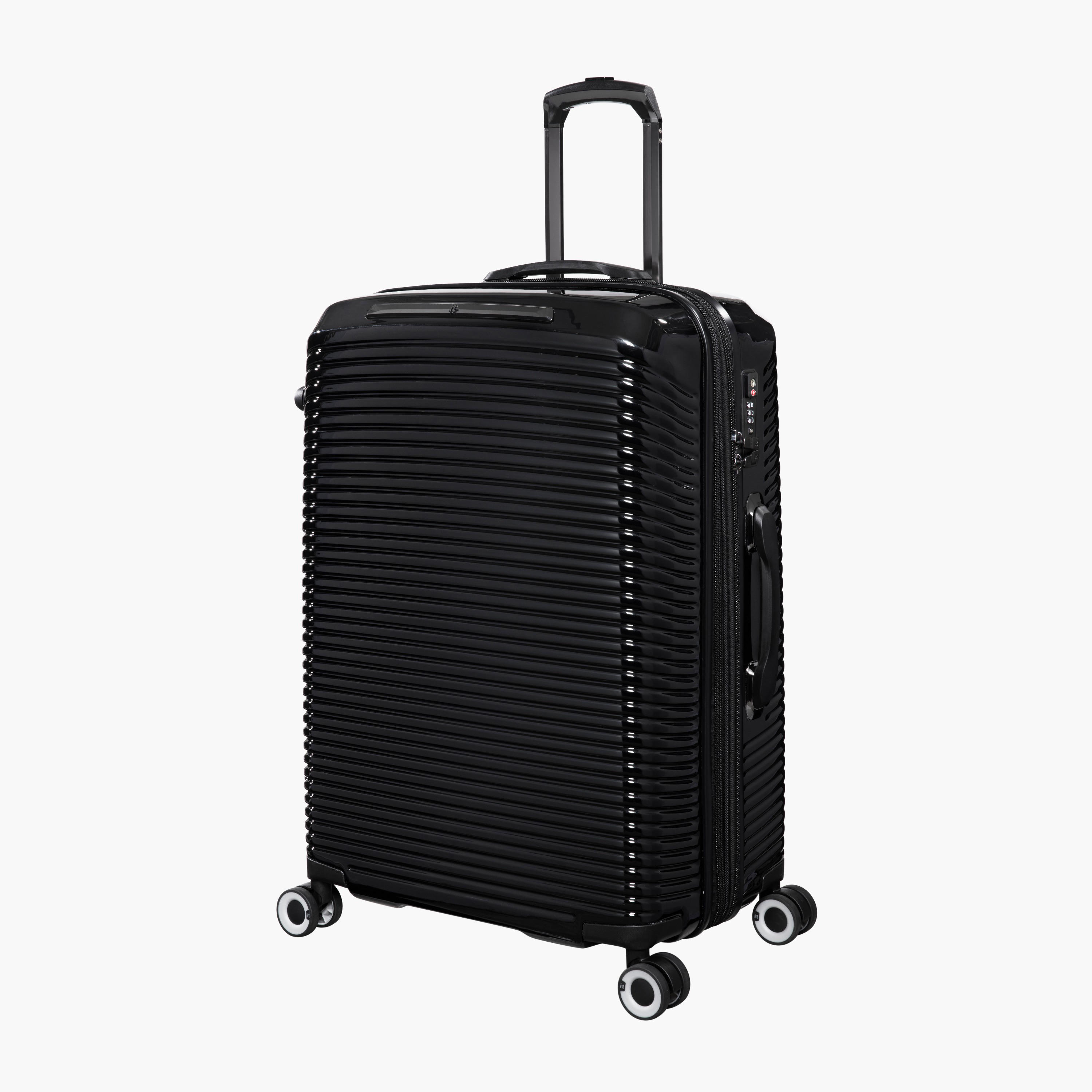 شنطة ترولي صلبة بملمس بارز ومقبض قابل للسحب من آي تي - 24 بوصة للسفر-travel-luggagesandbags-luggage-image-1