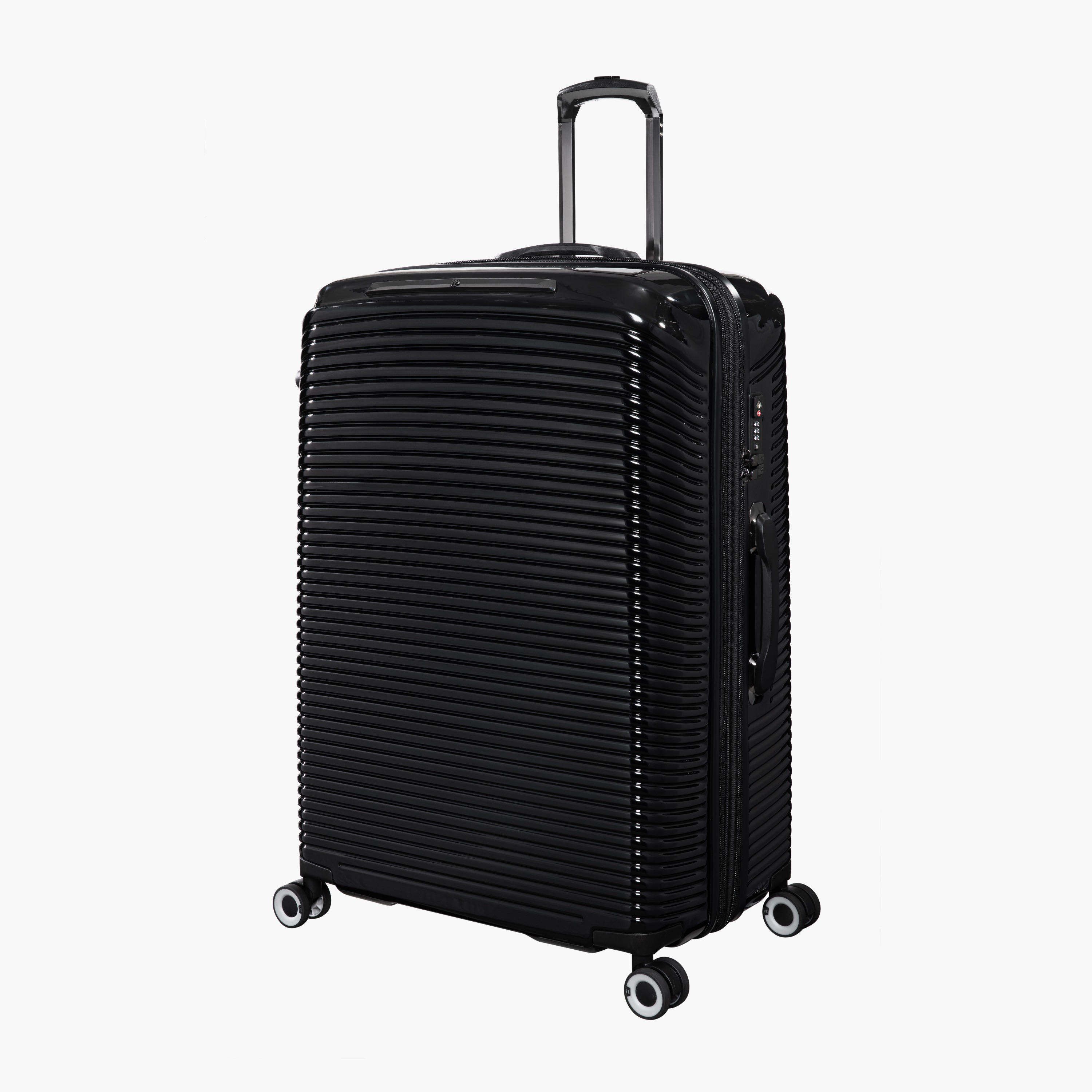 IT Textured Hardcase Luggage Trolley with Retractable Handle - 28 inches Check-In Bag-travel-luggagesandbags-luggage-image-1