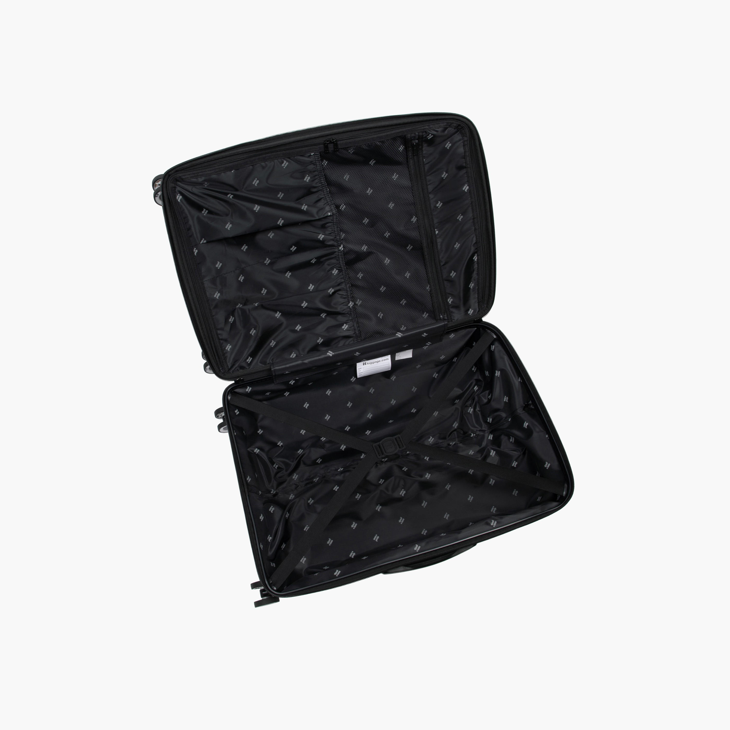 IT Textured Hardcase Luggage Trolley with Retractable Handle - 28 inches Check-In Bag-travel-luggagesandbags-luggage-image-3