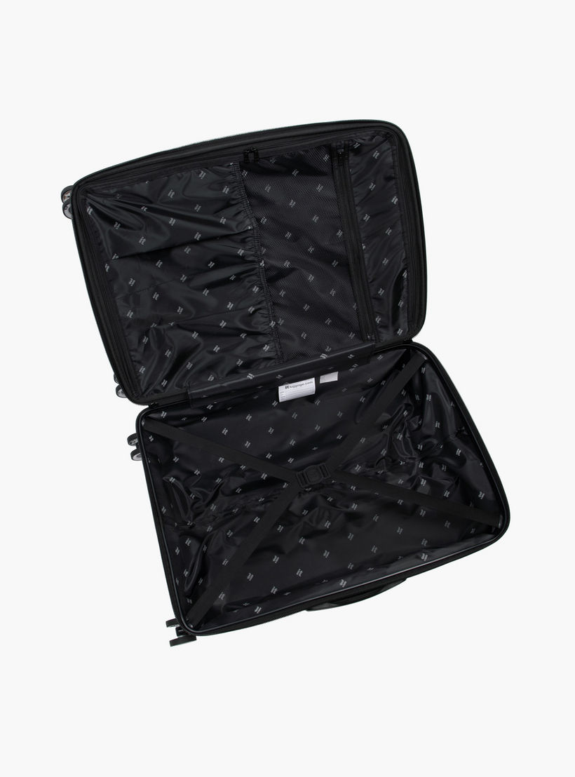 IT Textured Hardcase Luggage Trolley with Retractable Handle - 28 inches Check-In Bag-travel-luggagesandbags-luggage-image-3