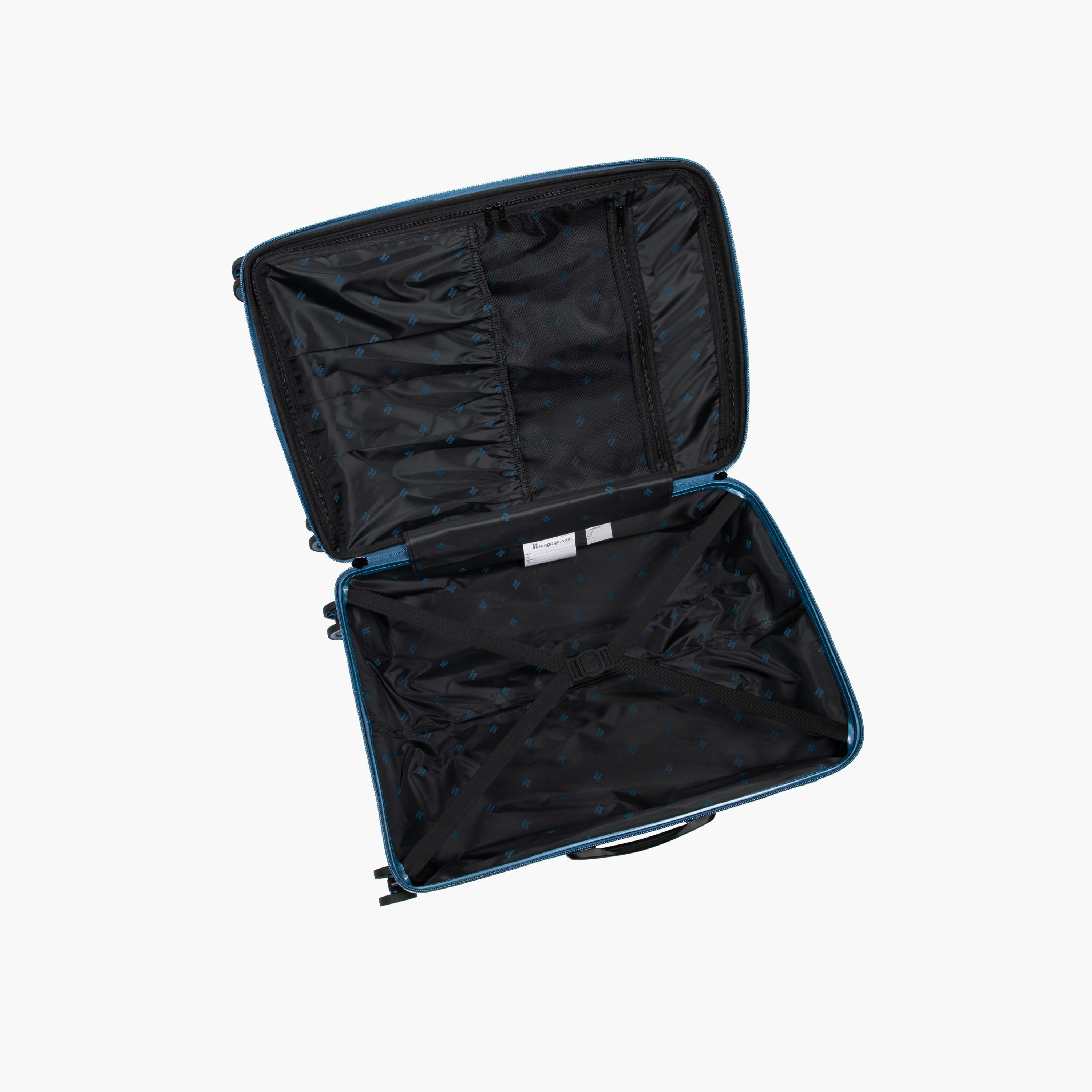 IT Textured Hardcase Luggage Trolley with Retractable Handle - 28 inches Check-In Bag-travel-luggagesandbags-luggage-image-5