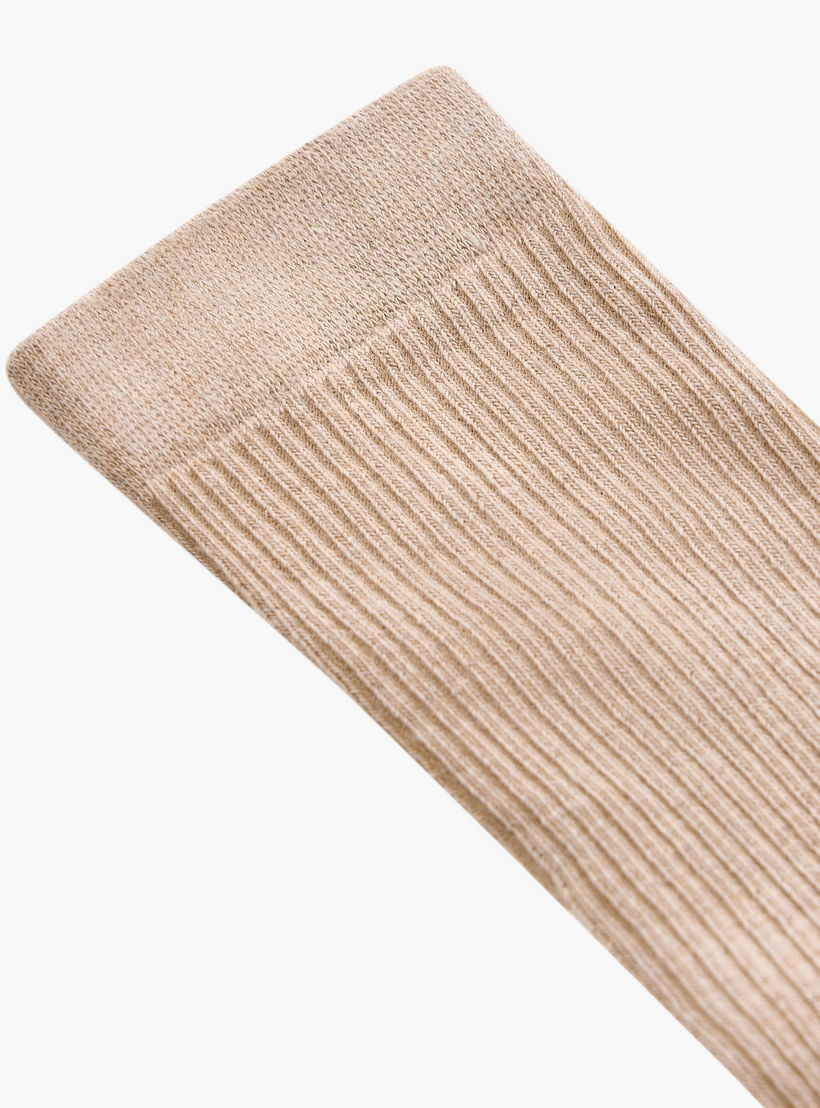 Celeste Ribbed Crew Length Socks - Set of 5-women-socksandstockings-image-2