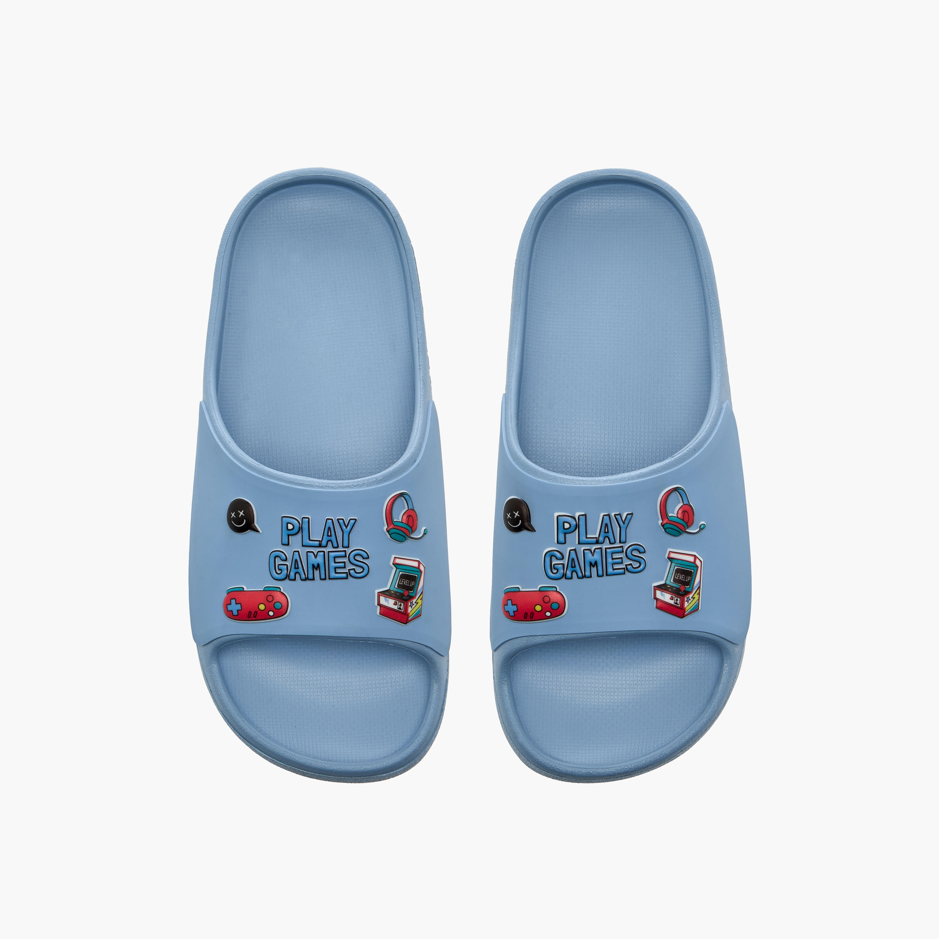 صندل سلايد بتفاصيل جيم للأولاد من أكوا-boys-shoes-flipflopsandslides-image-1