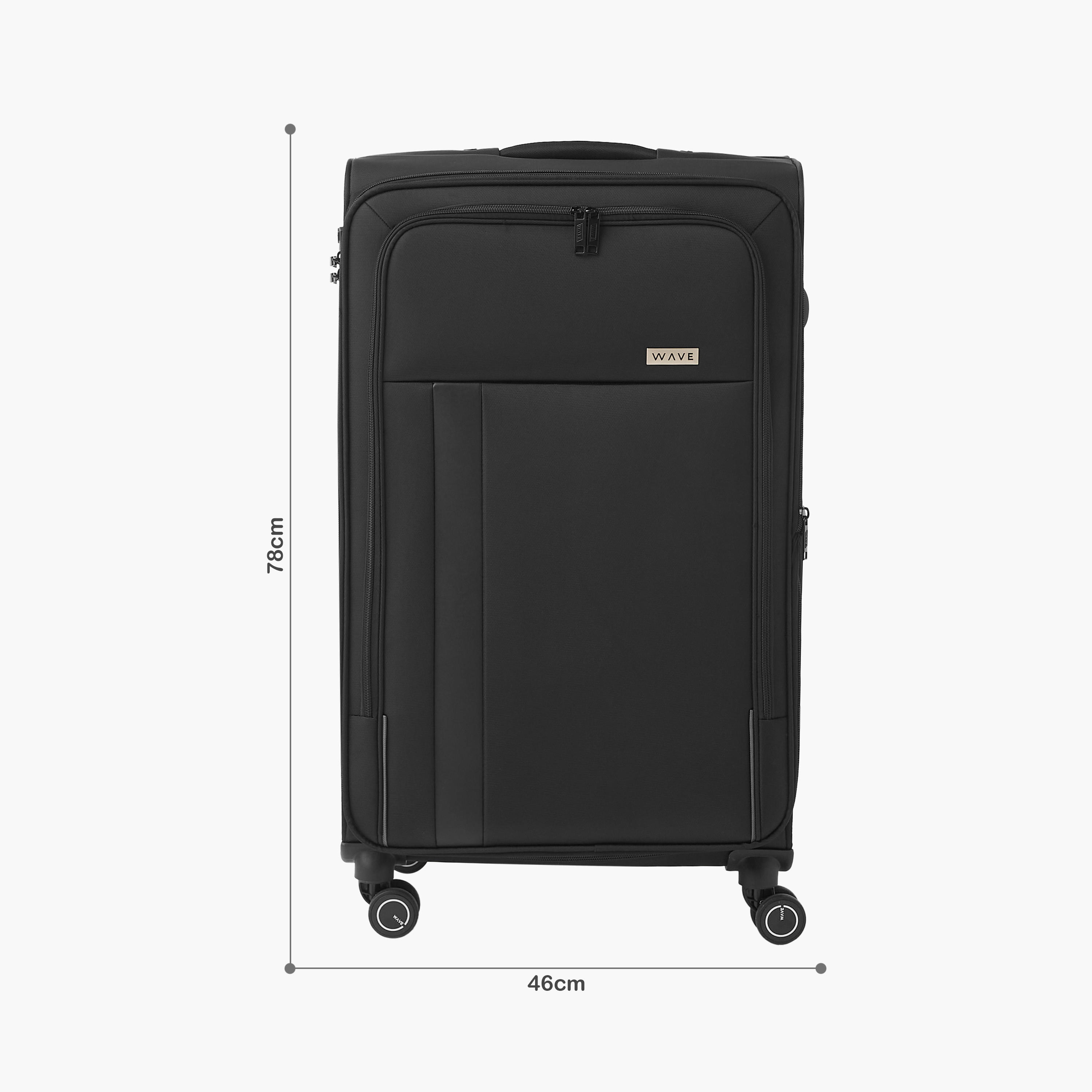 WAVE Solid Softcase Trolley Bag with Retractable Handle - Set of 3-travel-luggagesandbags-luggage-image-2