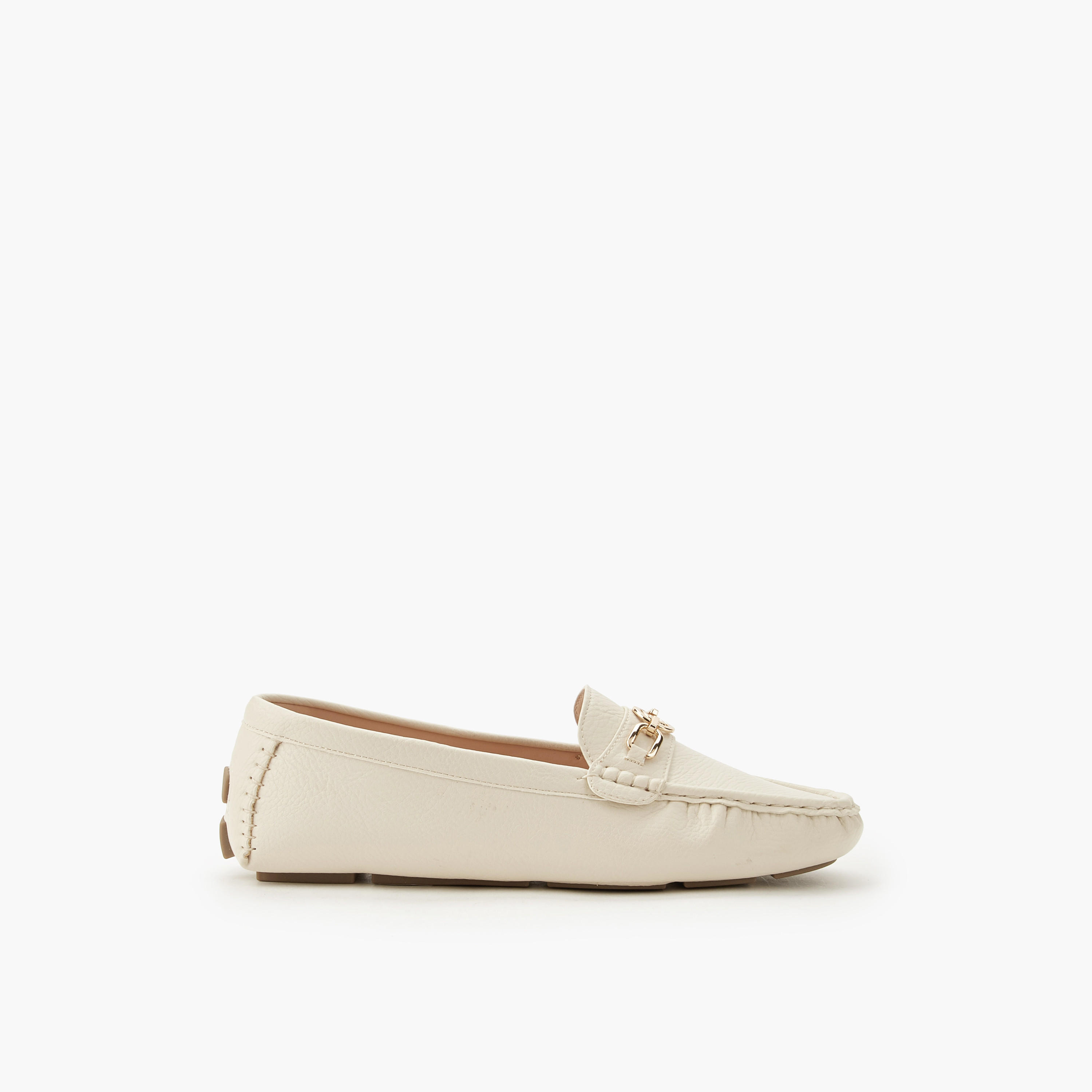 حذاء موكاسين مريح سهل الارتداء بزينة معدنية من لو كونفورت-women-shoes-flats-moccasins-image-3