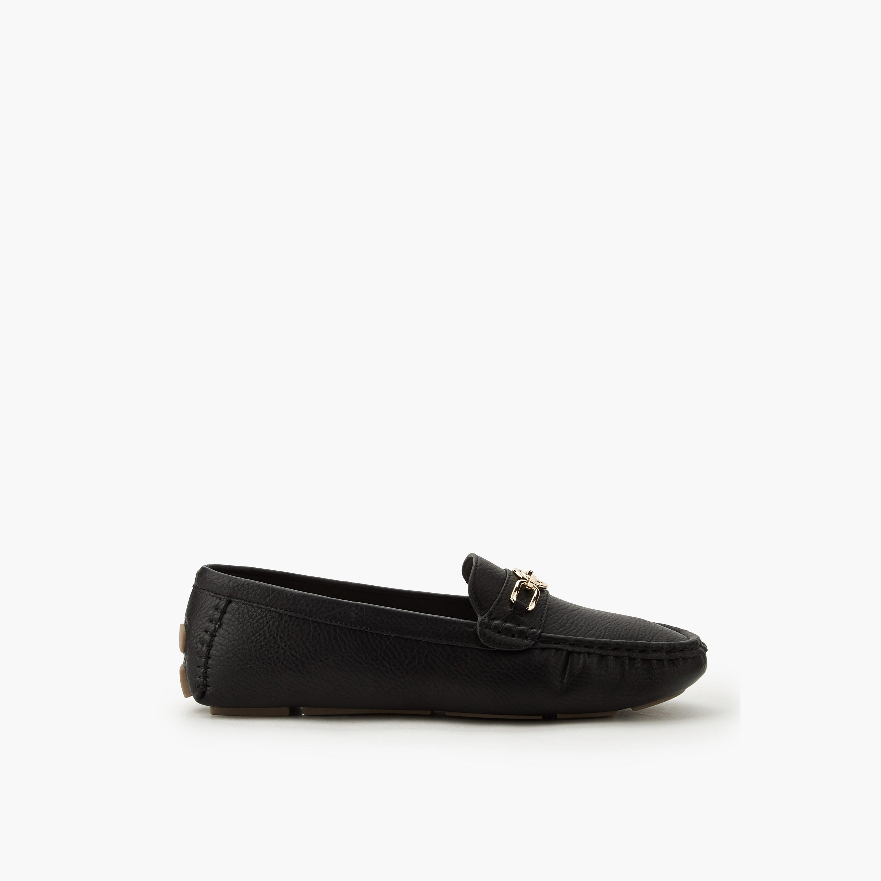 حذاء موكاسين مريح سهل الارتداء بزينة معدنية من لو كونفورت-women-shoes-flats-moccasins-image-3