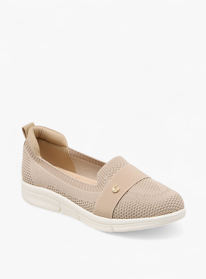 Le Confort Women Textured Slip-On Sneakers-women-shoes-sneakers-image-2