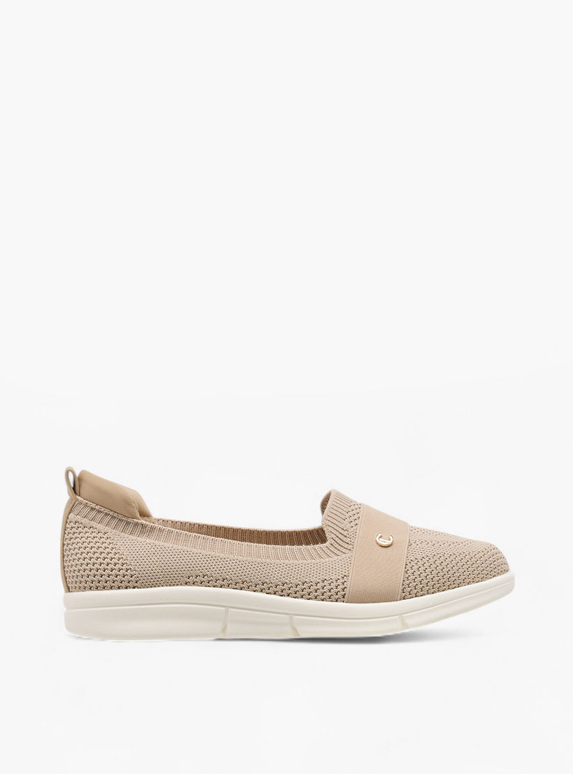 Le Confort Women Textured Slip-On Sneakers-women-shoes-sneakers-image-3