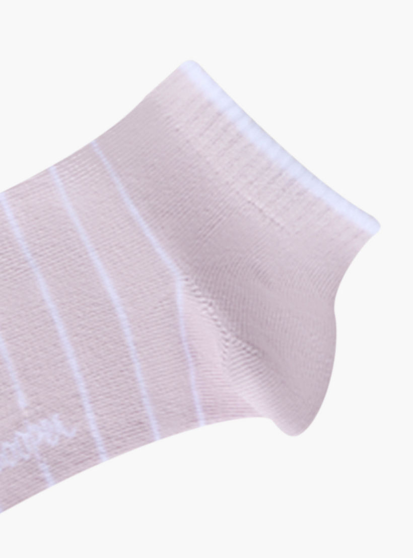 Lee Cooper Pack of 7 Ankle Length Cotton Socks-women-socksandstockings-image-5
