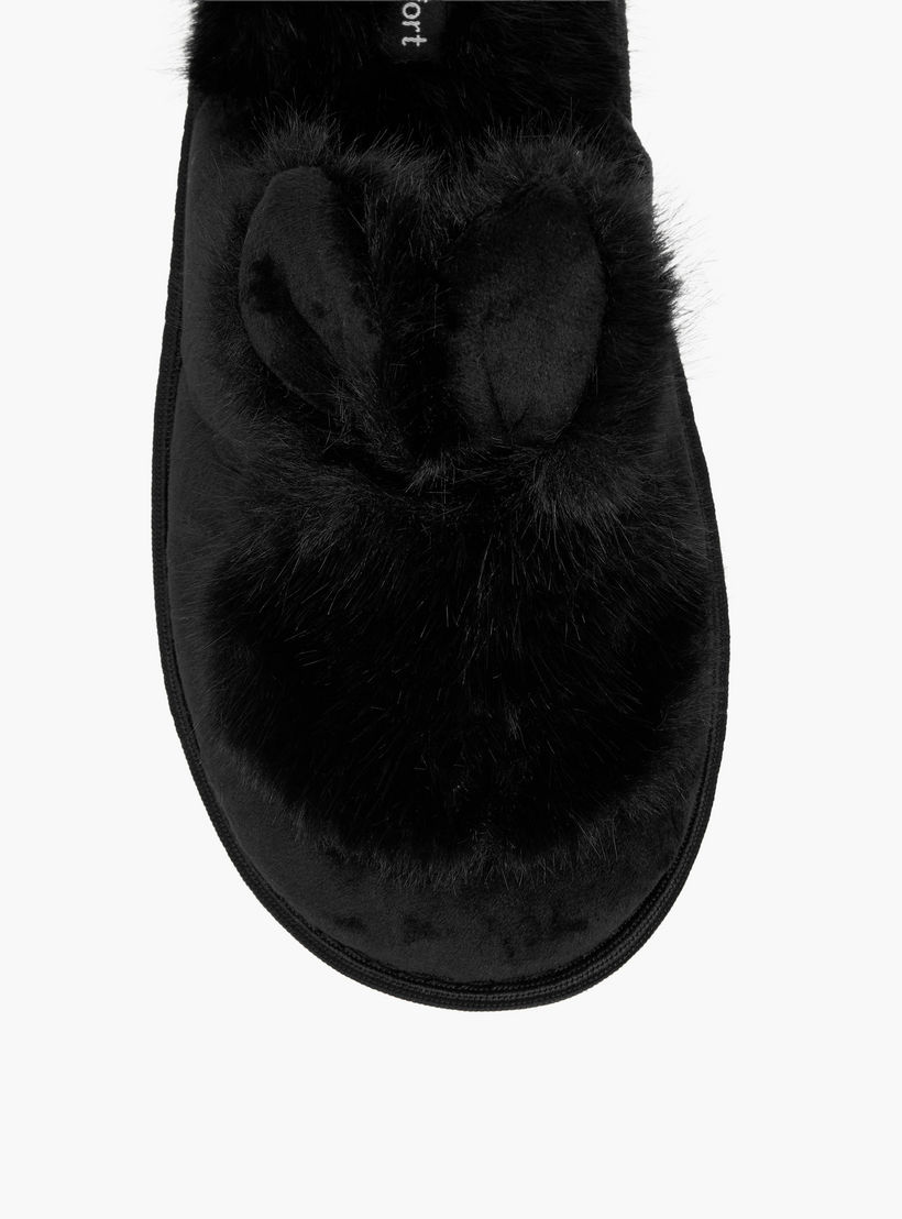 شبشب غرفة نوم بزخارف أذن أرنب للنساء من لو كونفورت-women-shoes-bedroomslippers-image-3