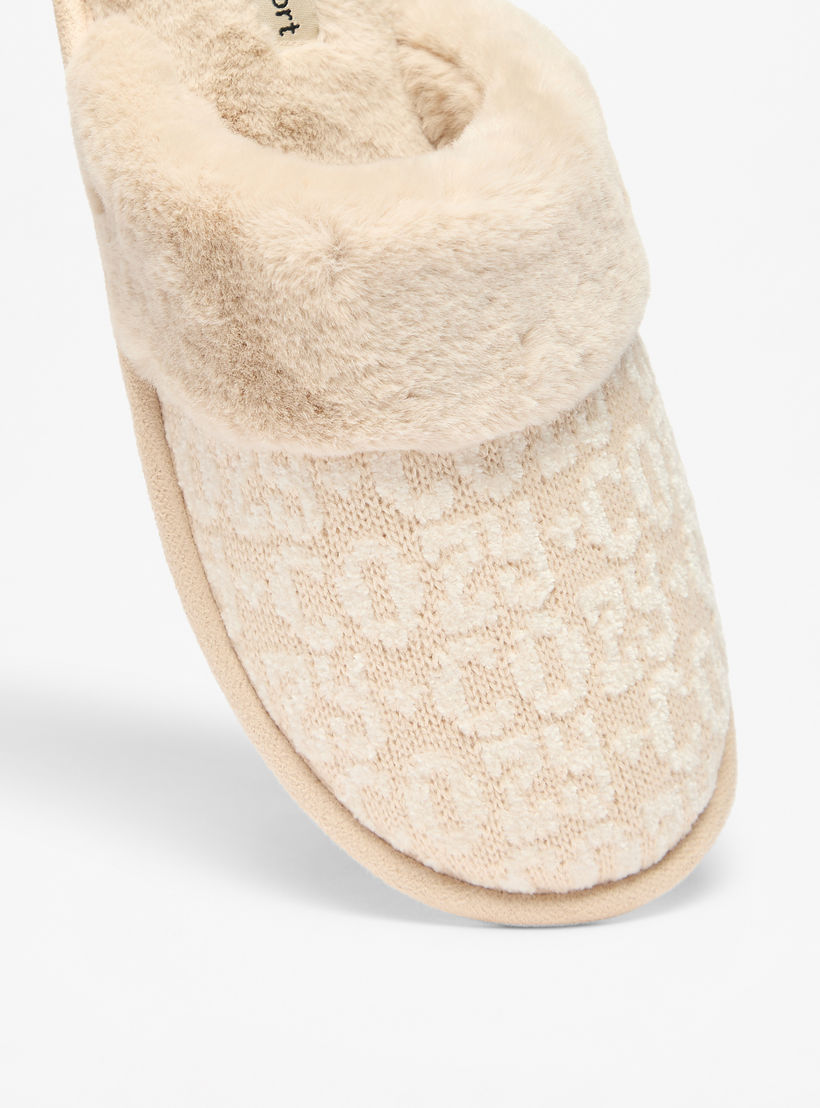 Le Confort Typographic Detail Bedroom Mules-women-shoes-bedroomslippers-image-4