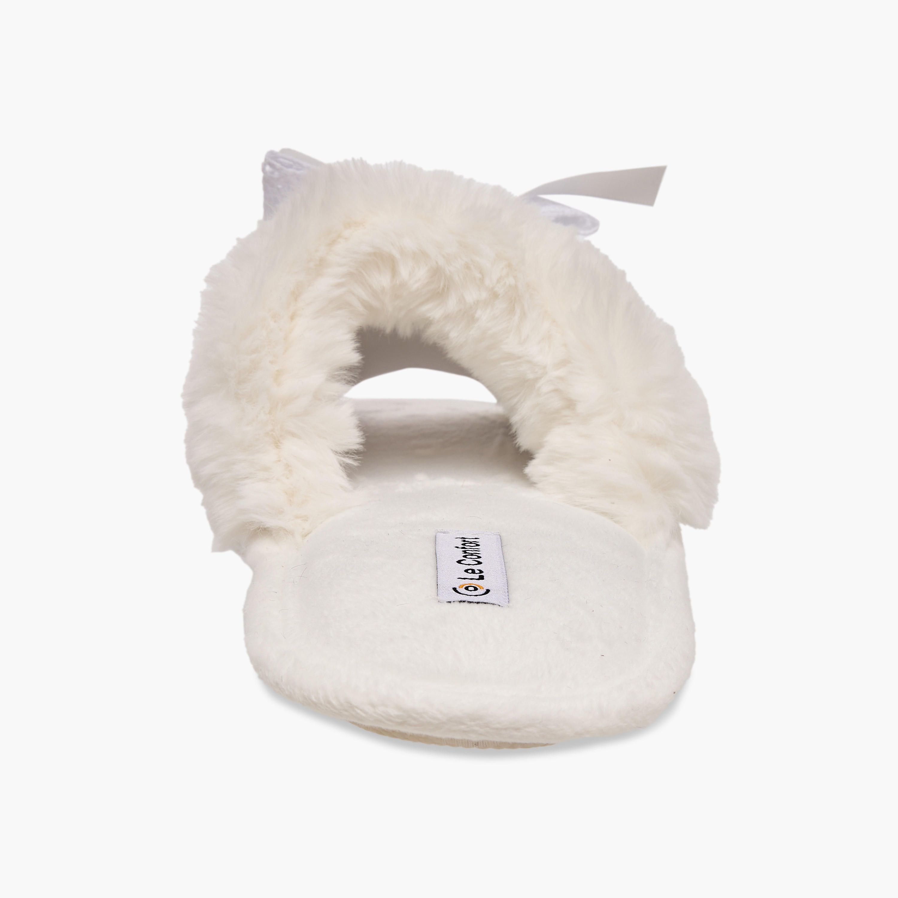 Le Confort Women Faux Fur Bedroom Slides-women-shoes-bedroomslippers-image-4
