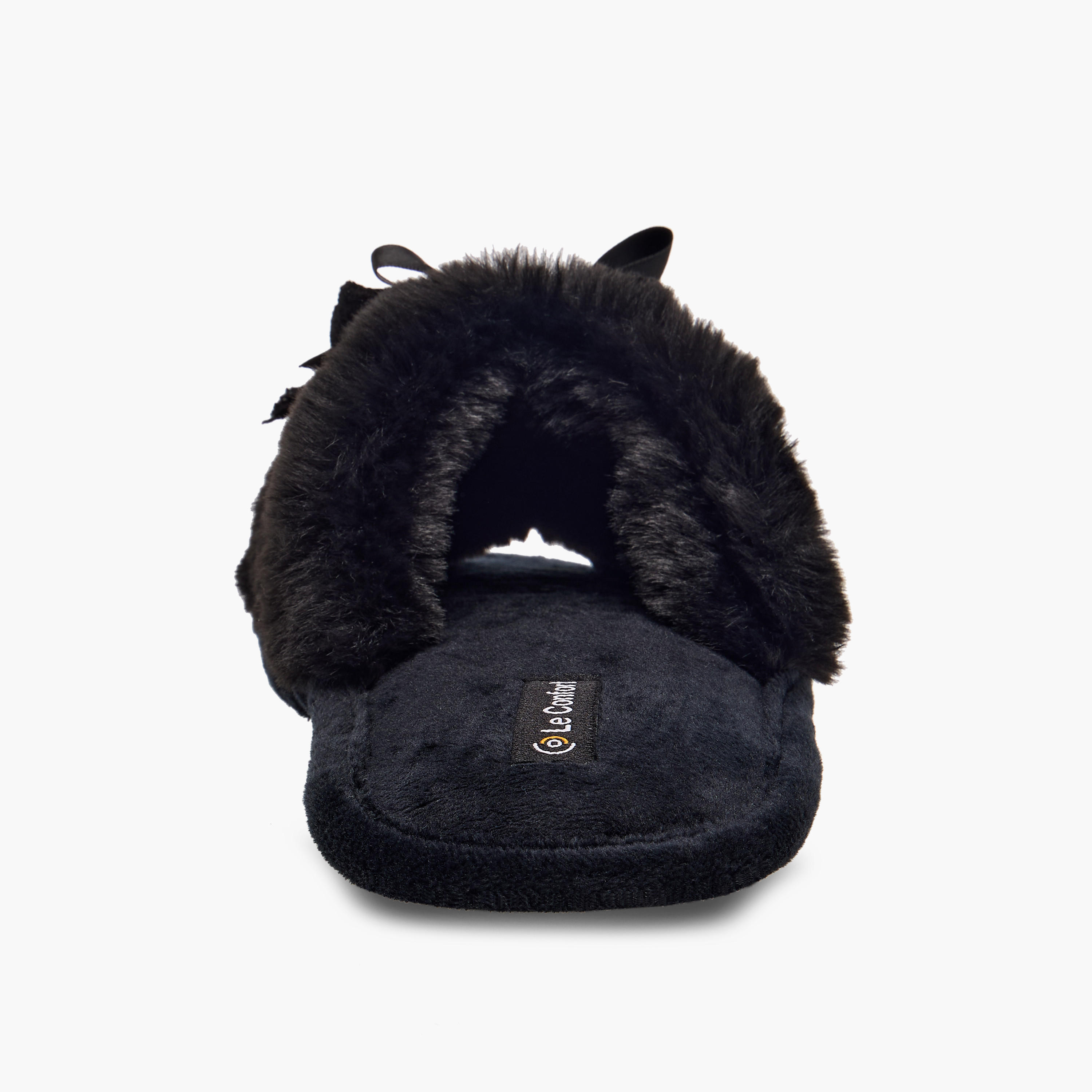 Le Confort Women Faux Fur Bedroom Slides-women-shoes-bedroomslippers-image-4
