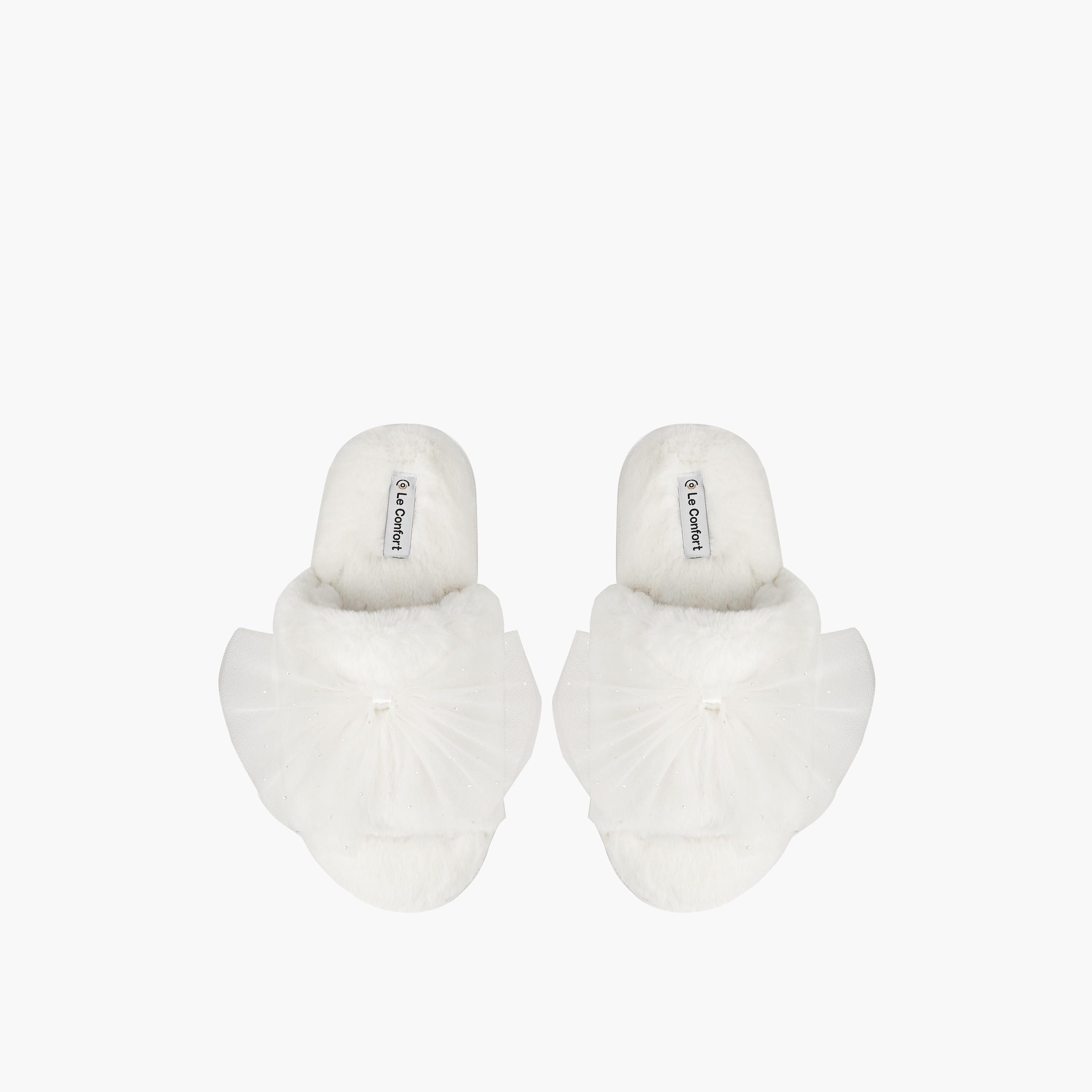 Le Confort Women Plush Bedroom Slides-women-shoes-bedroomslippers-image-1