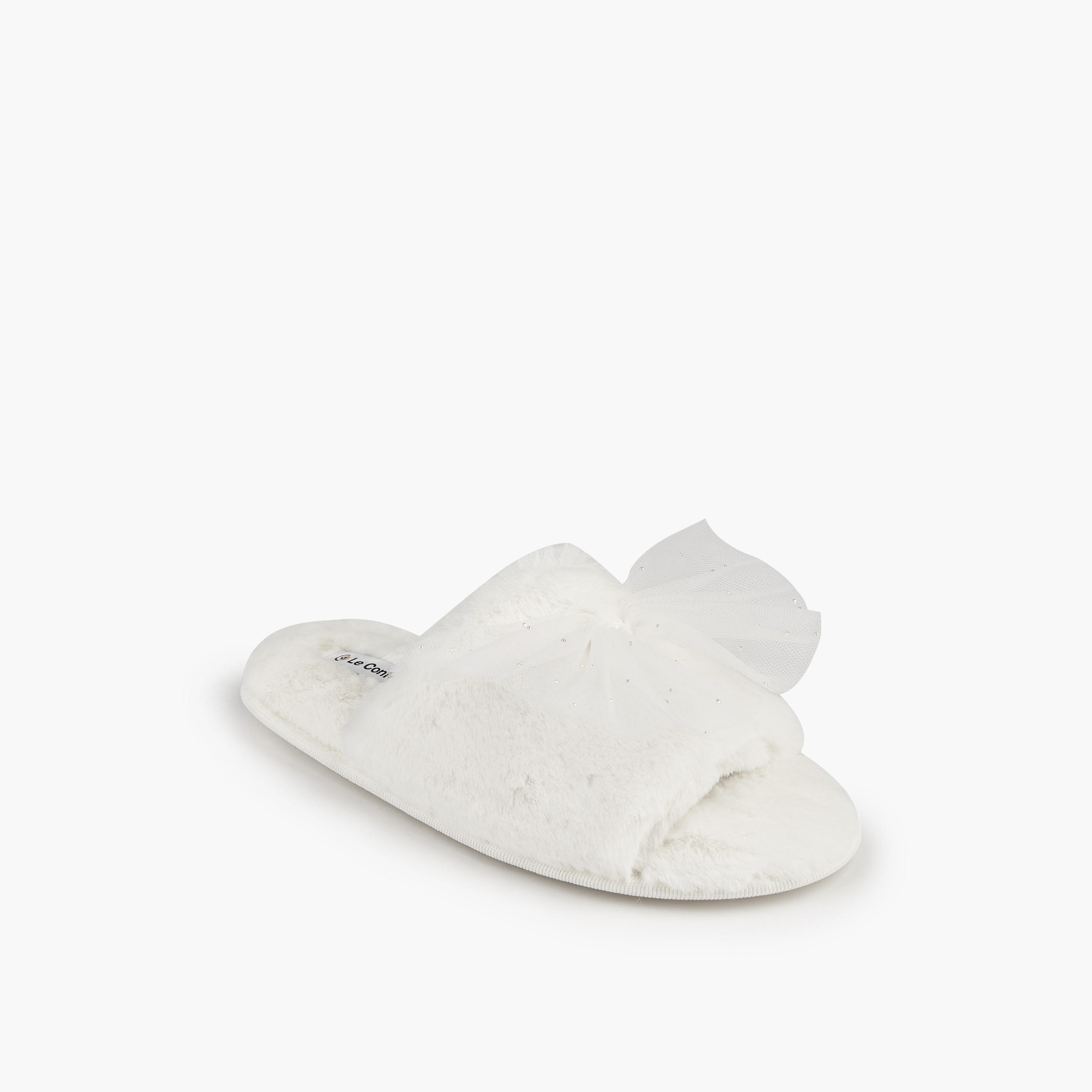 Le Confort Women Plush Bedroom Slides-women-shoes-bedroomslippers-image-2