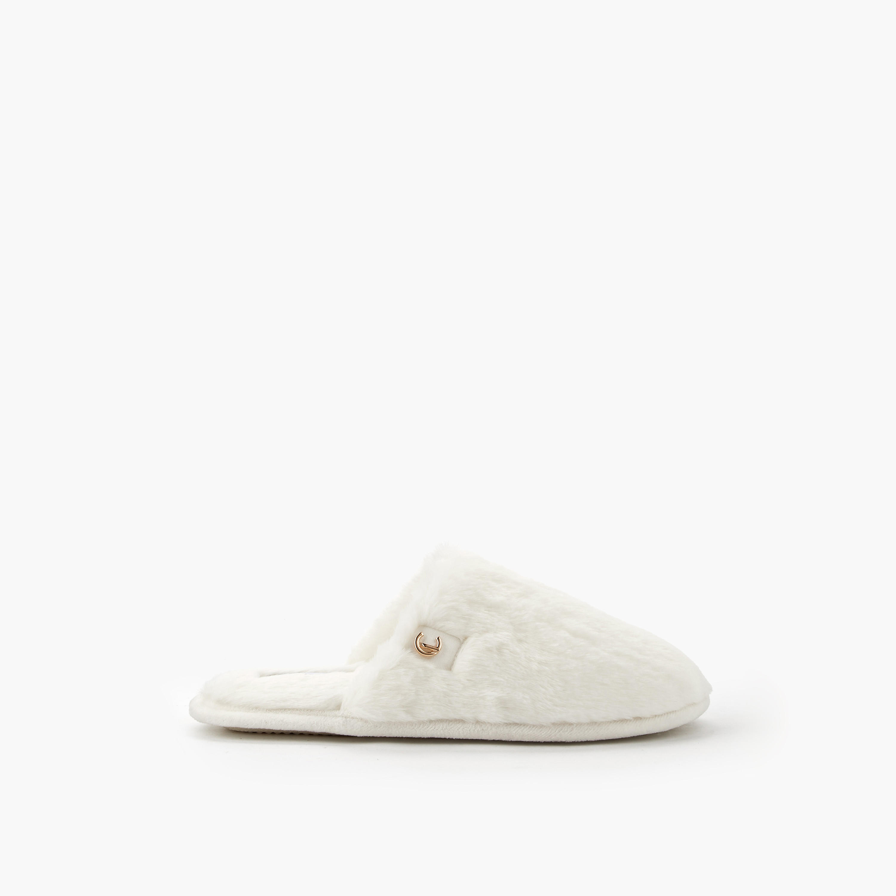 Le Confort Women Faux Fur Bedroom Slippers-women-shoes-bedroomslippers-image-4