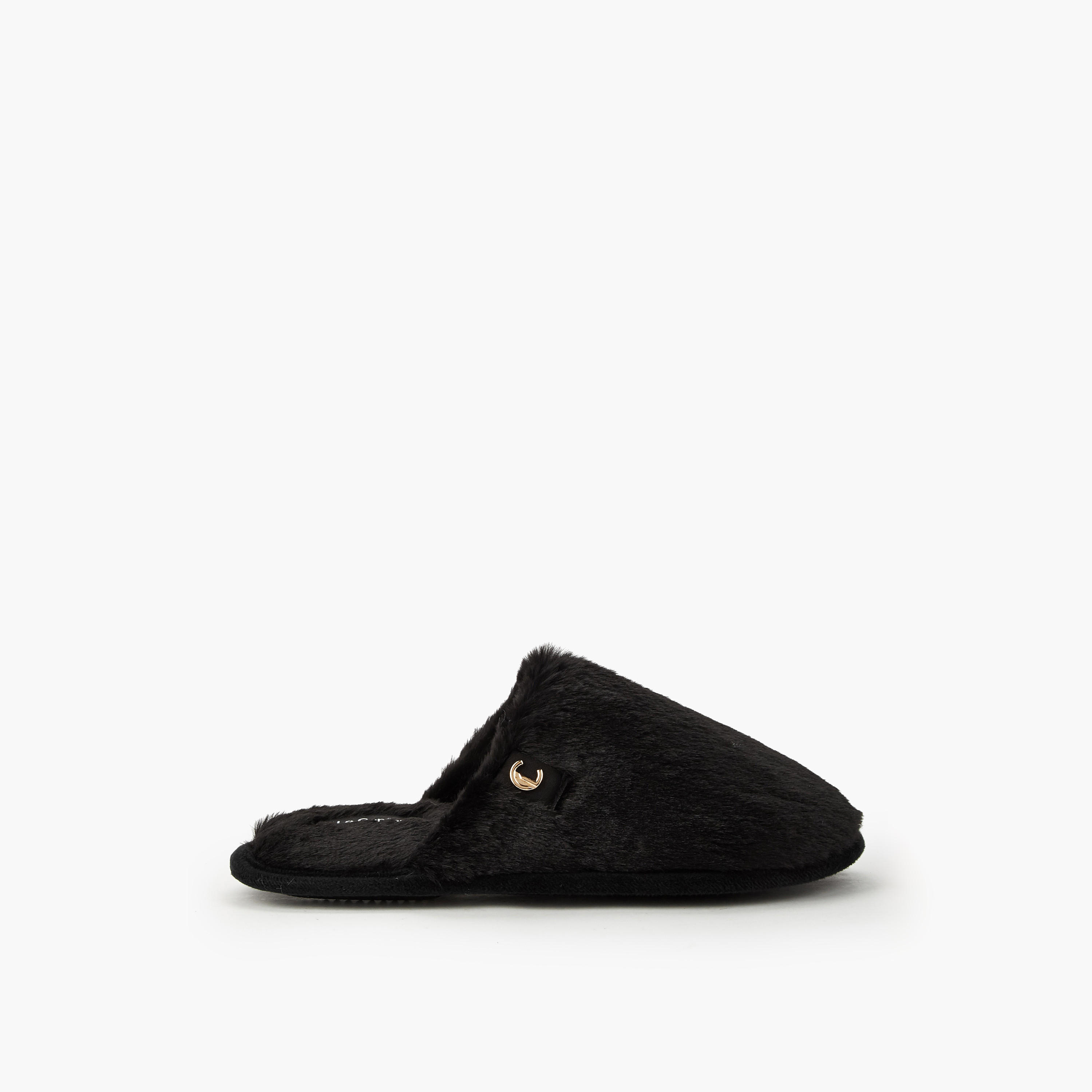 Le Confort Women Faux Fur Bedroom Slippers-women-shoes-bedroomslippers-image-2