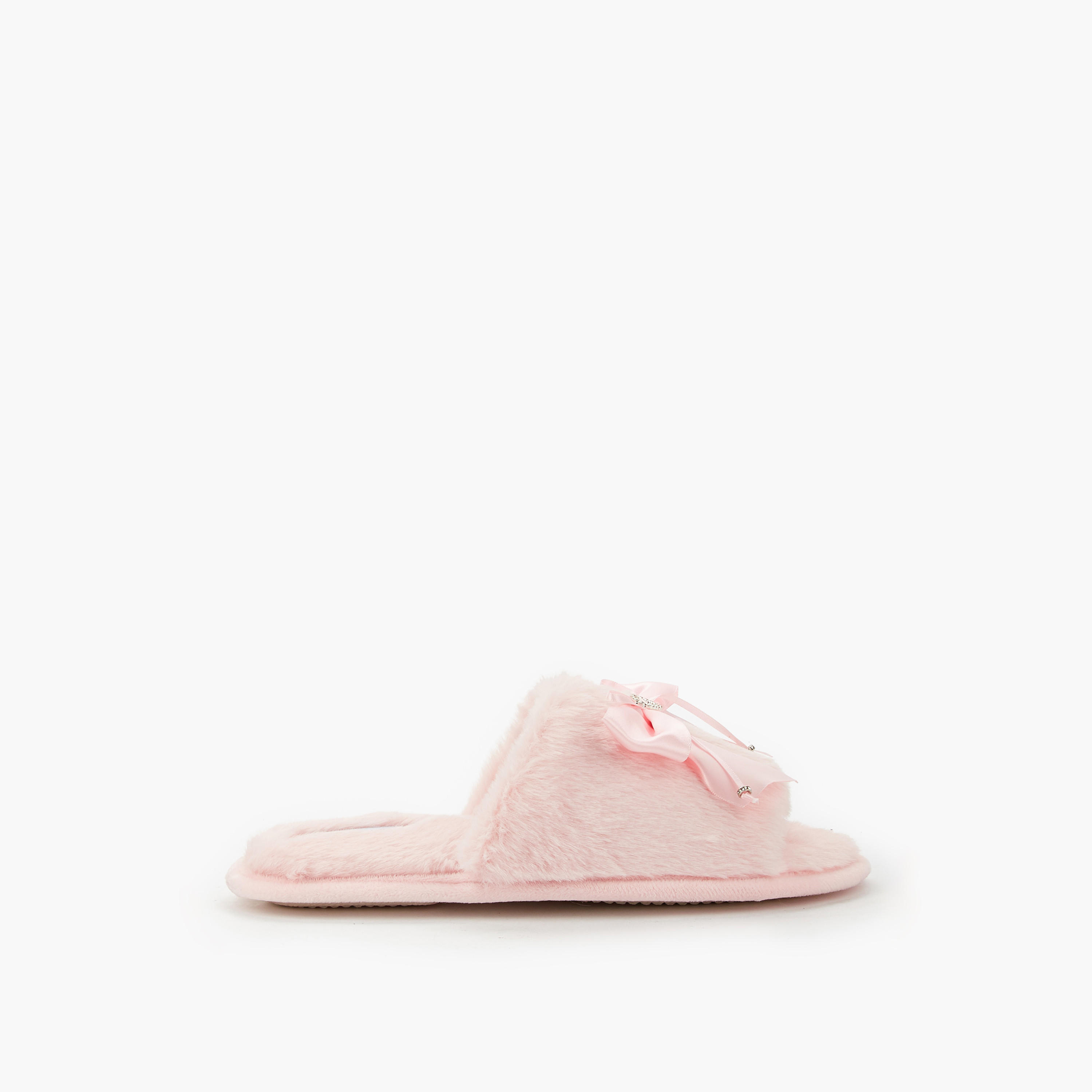 Le Confort Women Faux Fur Bedroom Slippers-women-shoes-bedroomslippers-image-2