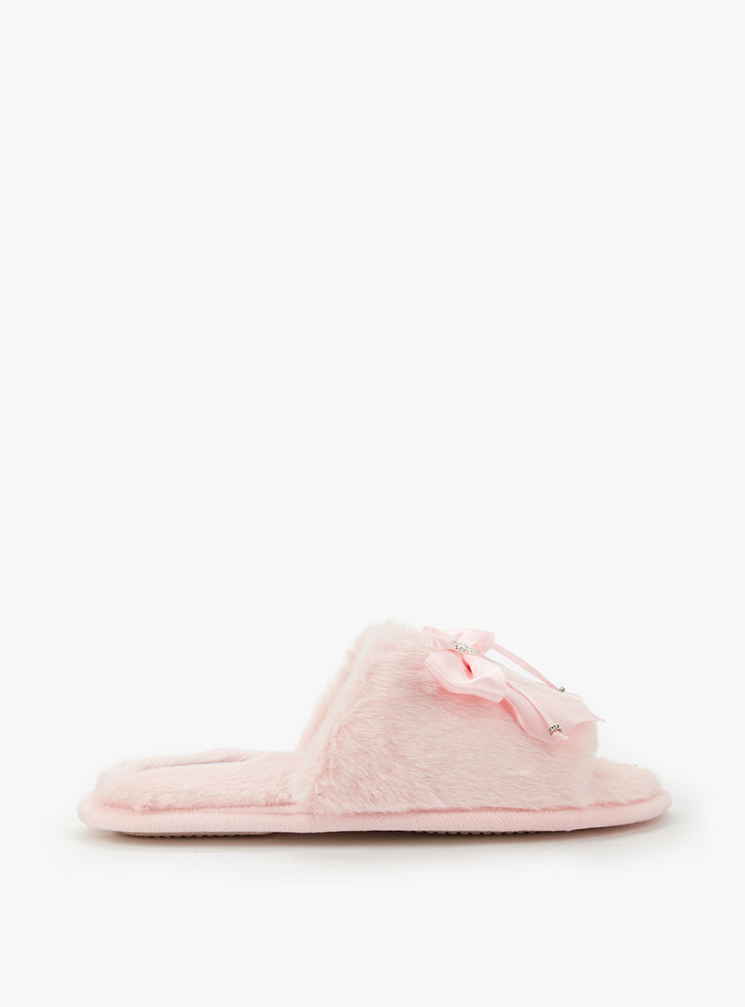 Le Confort Women Faux Fur Bedroom Slippers-women-shoes-bedroomslippers-image-2
