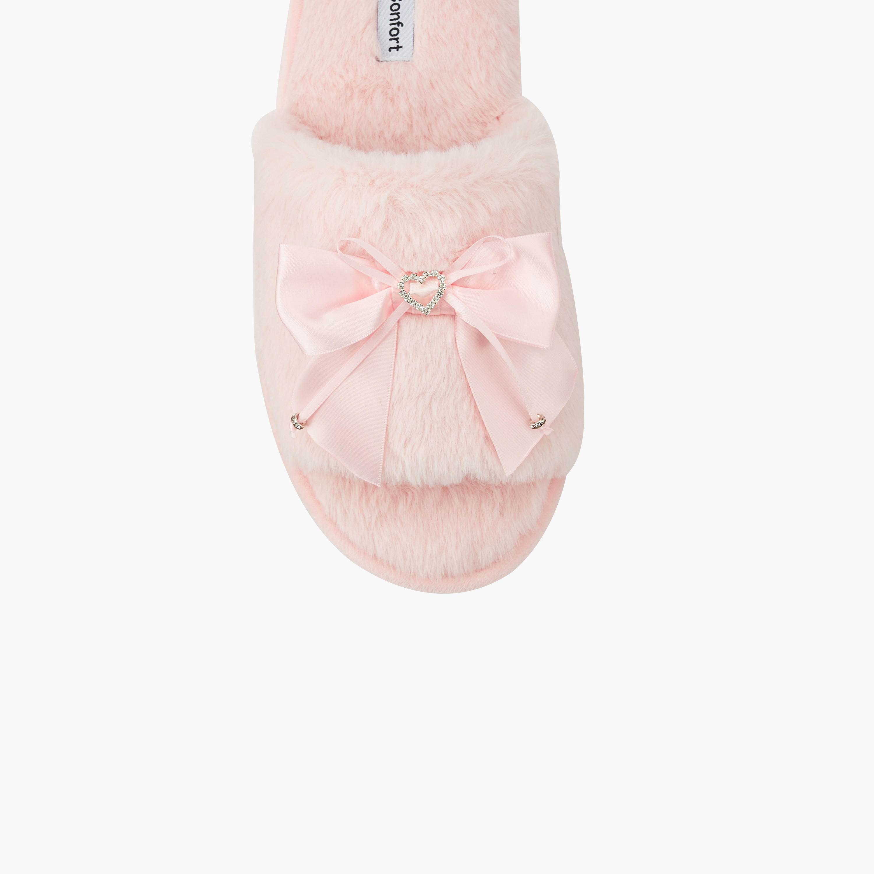 Le Confort Women Faux Fur Bedroom Slippers-women-shoes-bedroomslippers-image-4