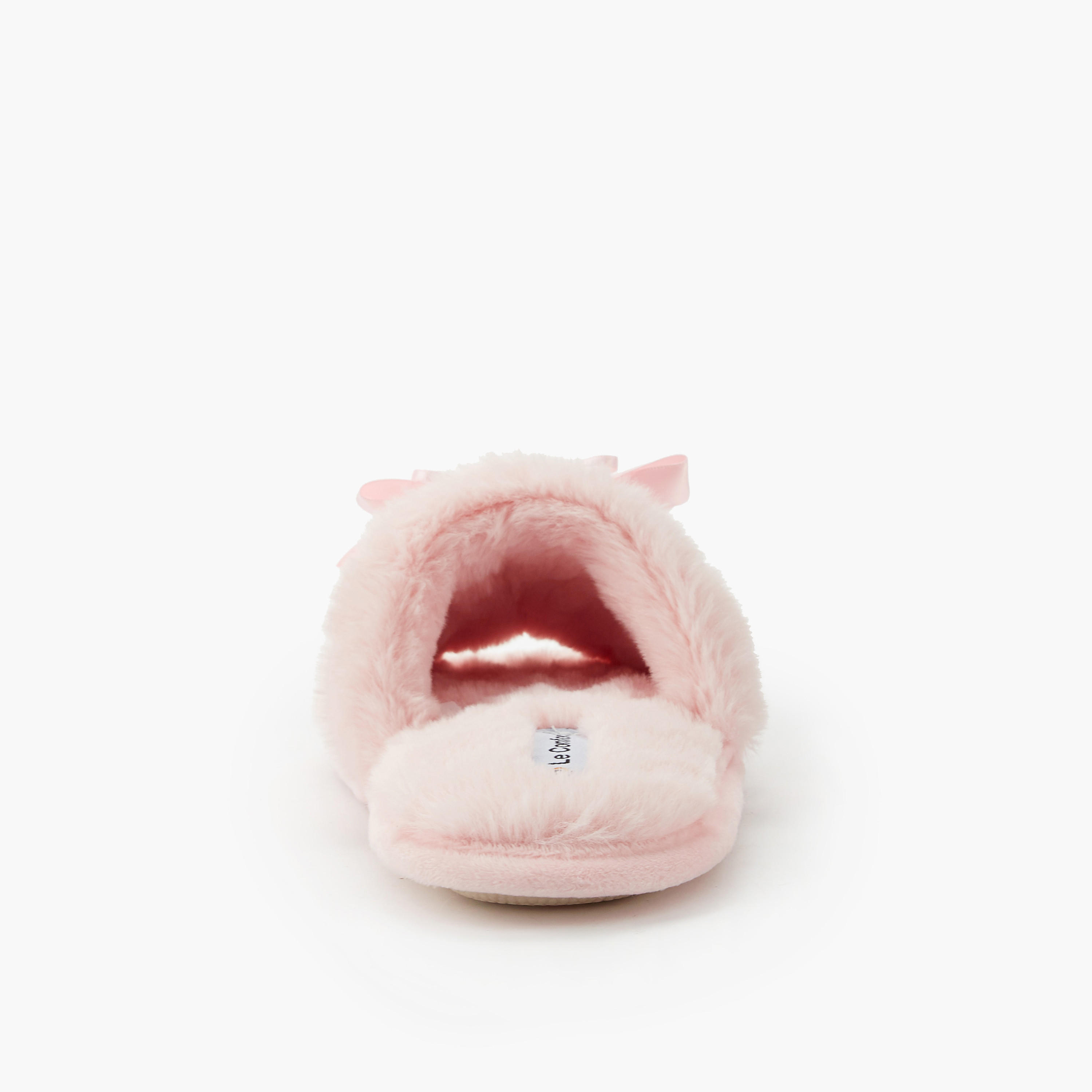 Le Confort Women Faux Fur Bedroom Slippers-women-shoes-bedroomslippers-image-5
