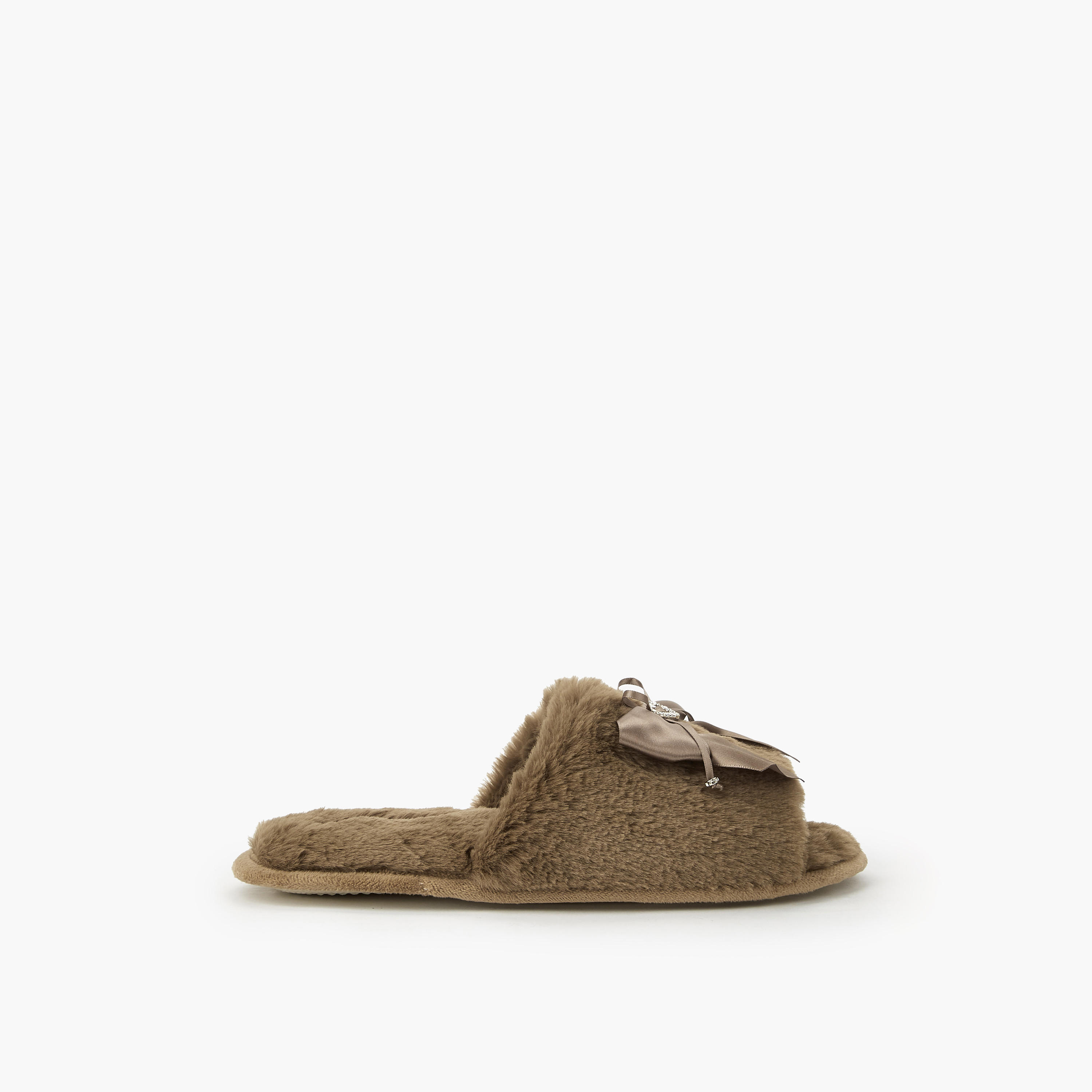 شبشب غرفة نوم من الفرو الصناعي للنساء من لو كونفورت-women-shoes-bedroomslippers-image-2
