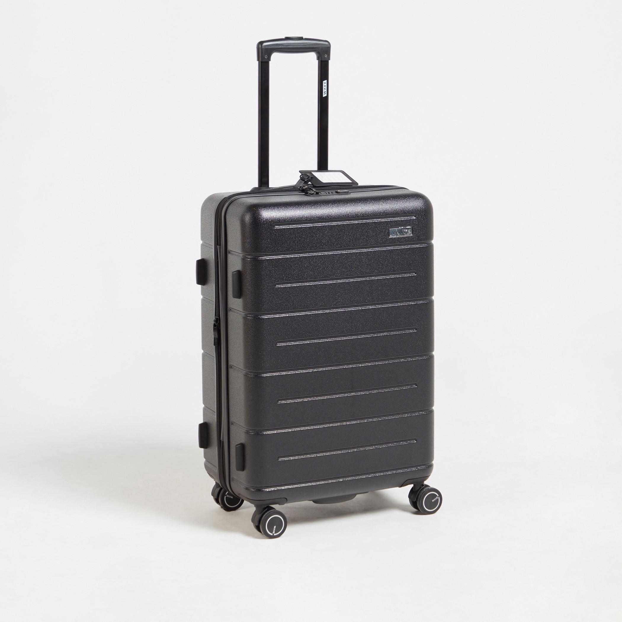 WAVE Textured Hardcase Luggage Trolley with Retractable Handle - 28 inches Check-In Bag-travel-luggagesandbags-luggage-image-1