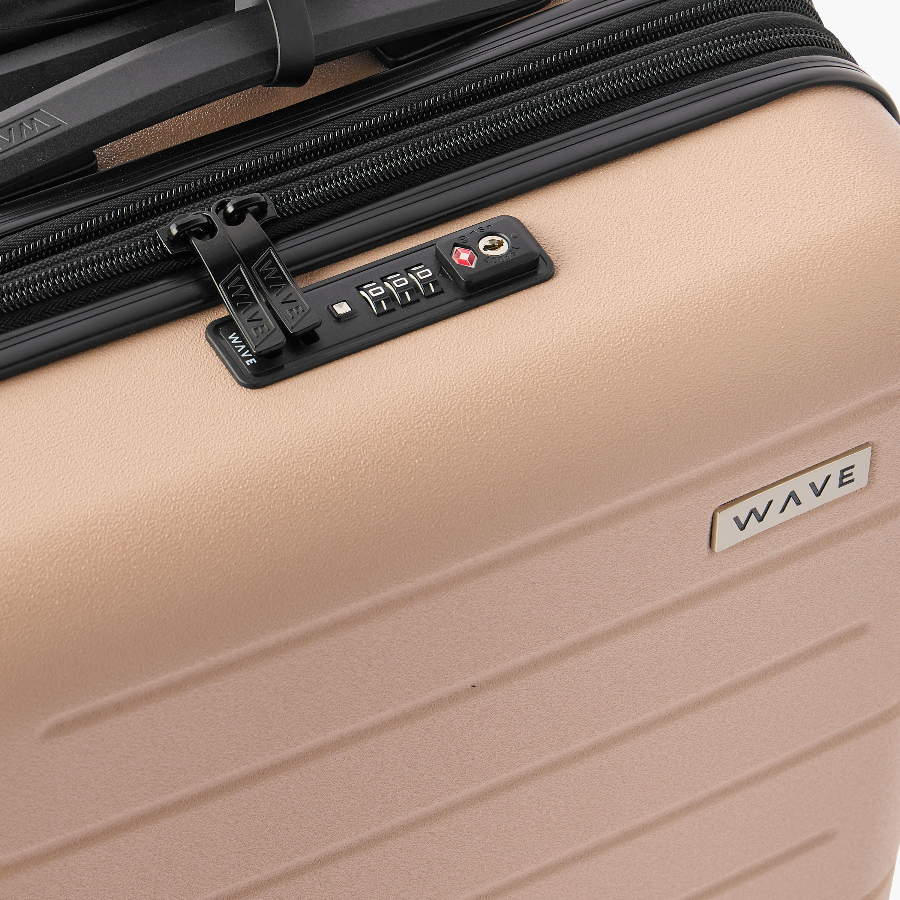 شنطة سفر ترولي صلبة بارزة الملمس بمقبض قابل للسحب من ويف - شنطة شحن 24 بوصة -travel-luggagesandbags-luggage-image-4