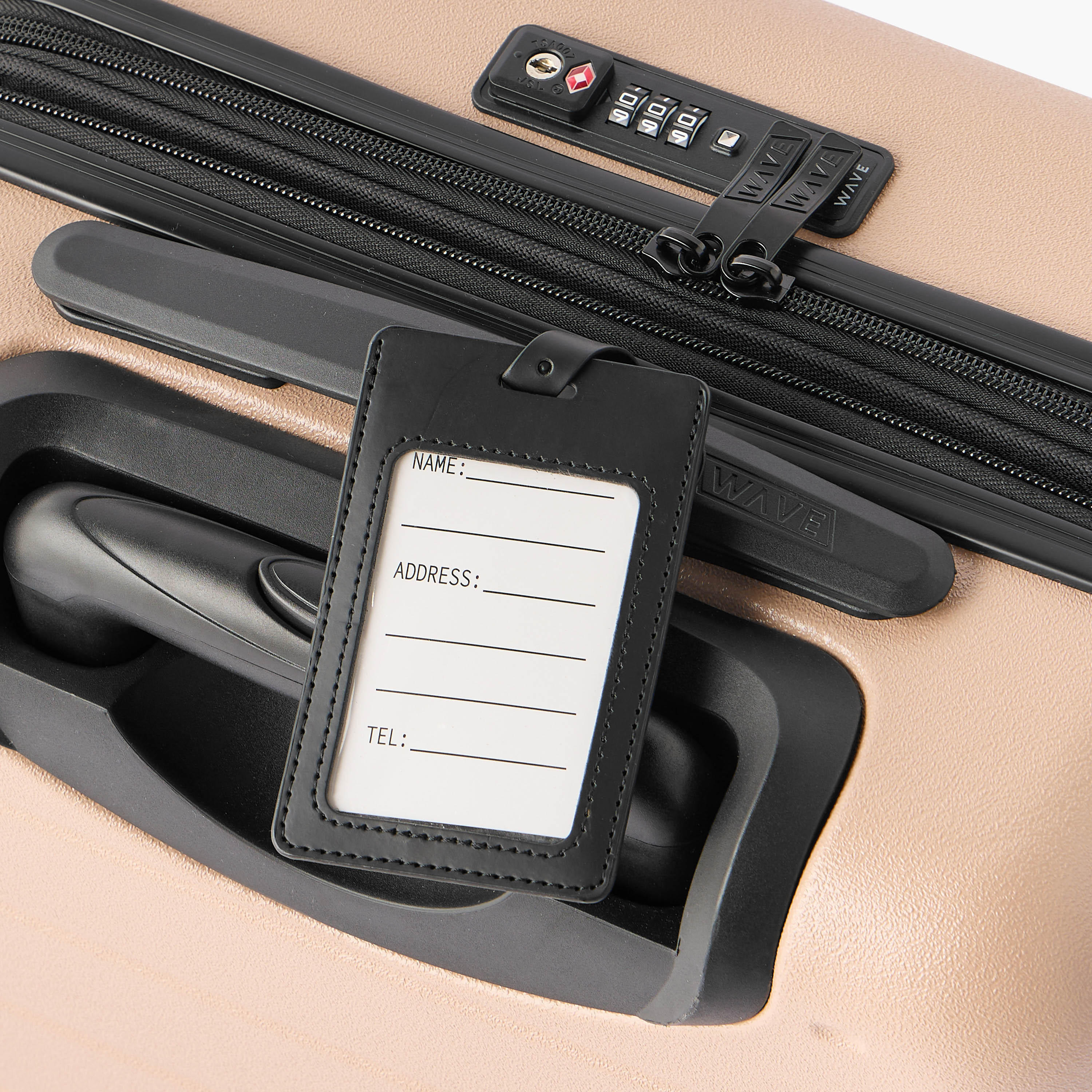شنطة سفر ترولي صلبة بارزة الملمس بمقبض قابل للسحب من ويف - شنطة شحن 24 بوصة -travel-luggagesandbags-luggage-image-5