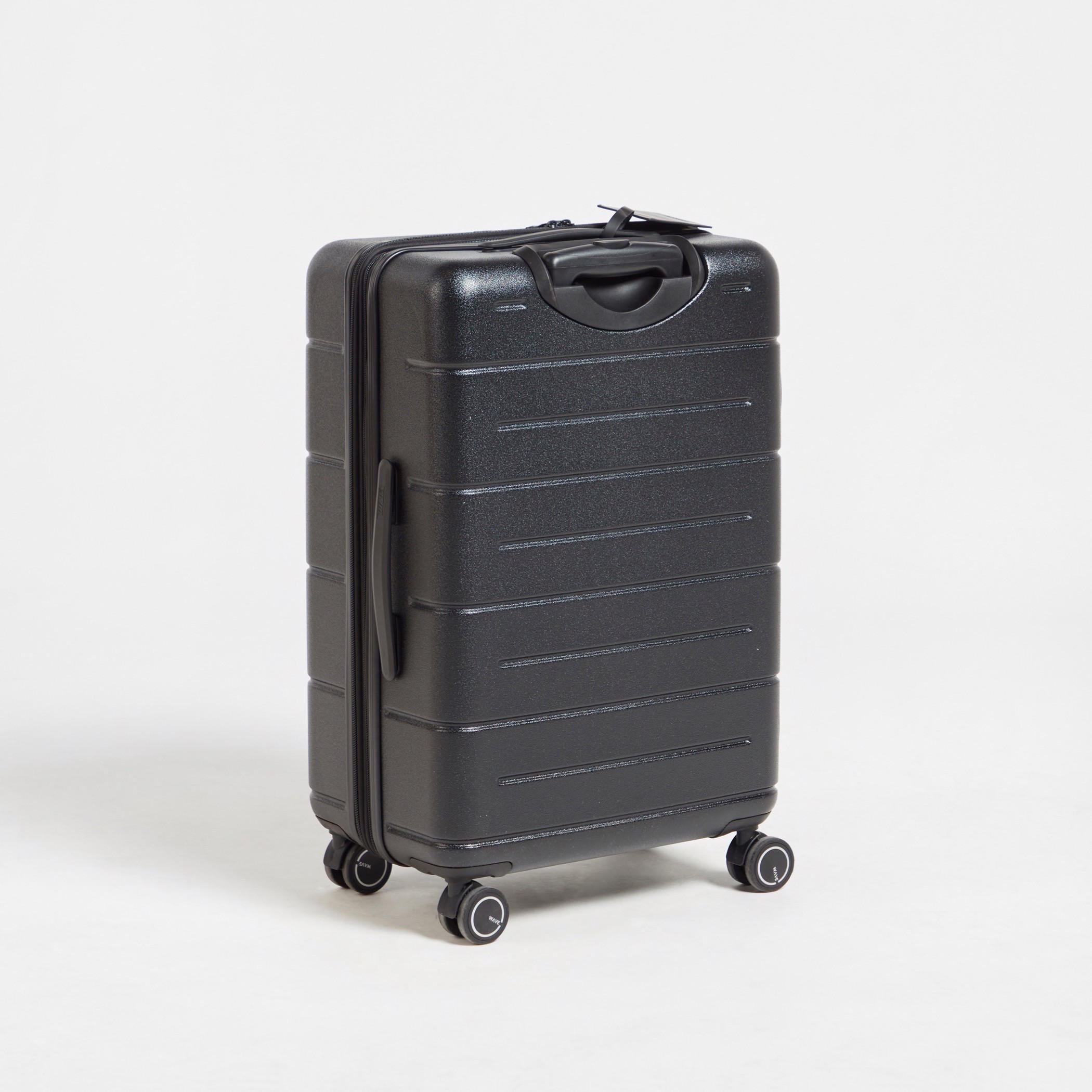 WAVE Textured Hardcase Luggage Trolley with Retractable Handle - 24 inches Check-in Bag-travel-luggagesandbags-luggage-image-4