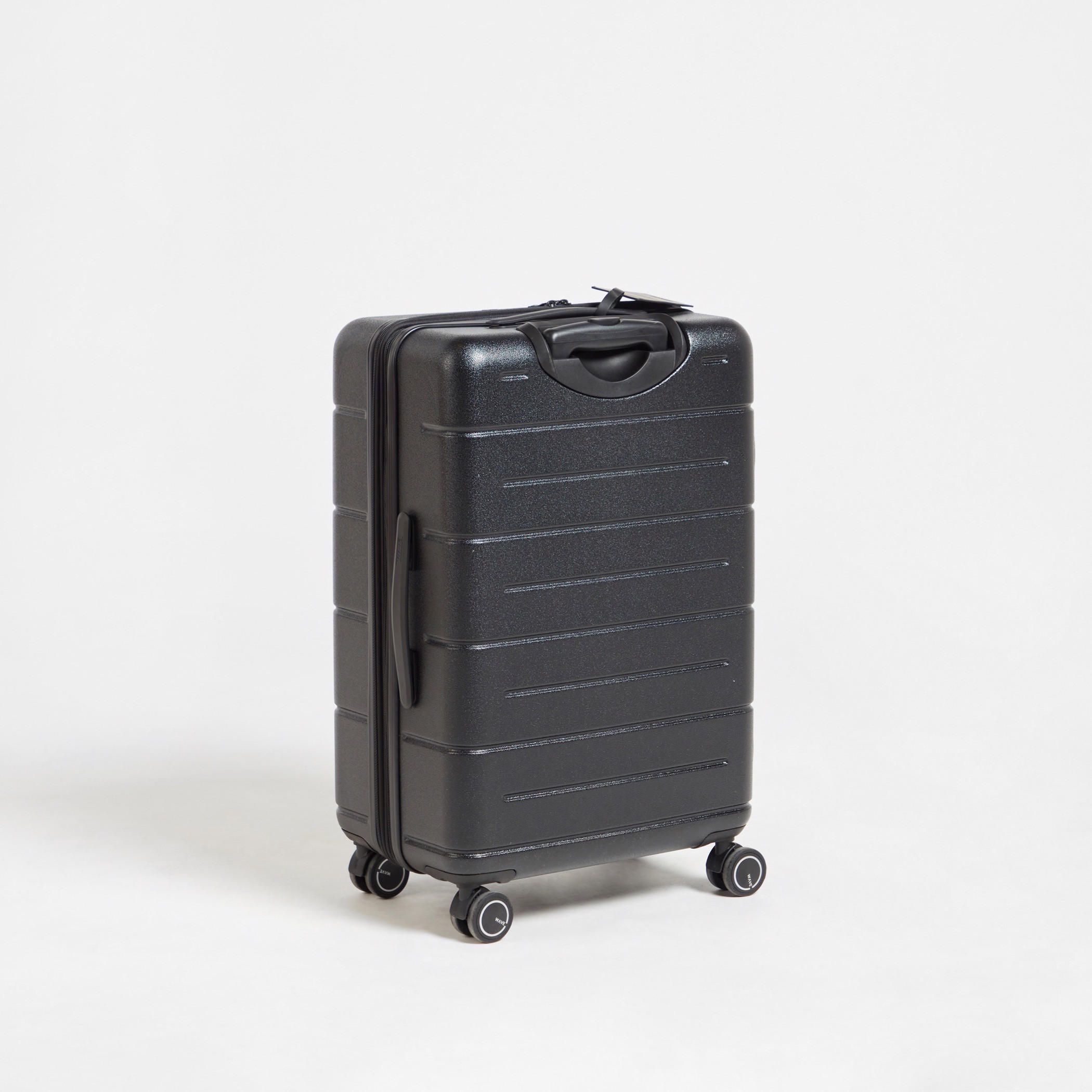 WAVE Textured Hardcase Luggage Trolley with Retractable Handle - 20 inches Cabin Bag-travel-luggagesandbags-luggage-image-6