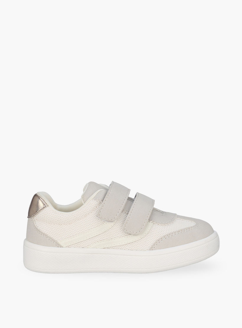 حذاء سنيكرز بطول الكاحل بشريط إغلاق لاصق للبنات من جونيورز-girls-shoes-sneakers-image-3